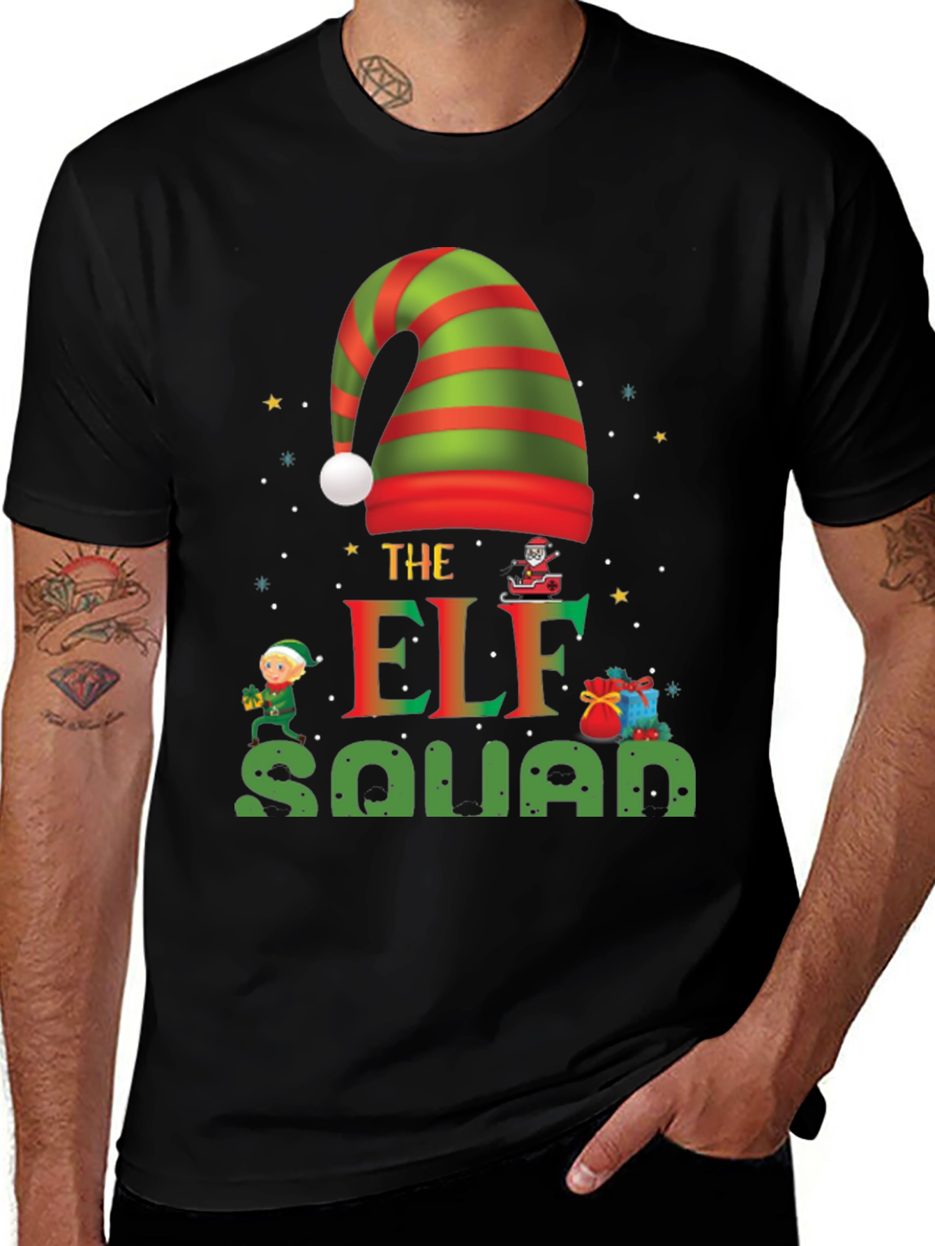 The Elf Squad Christmas T-Shirt