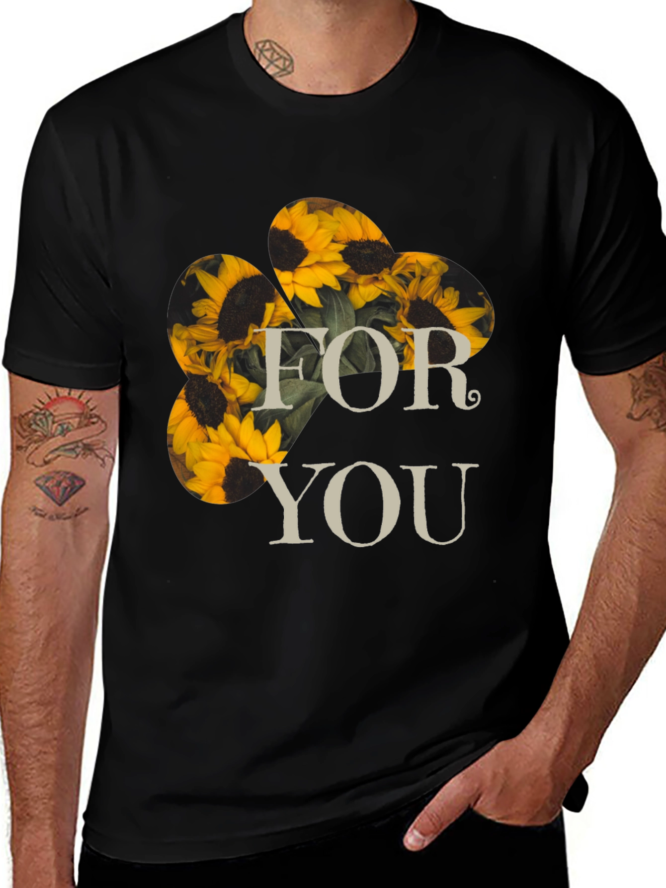 Variant 15 of Sunflower For You Graphic T-Shirt