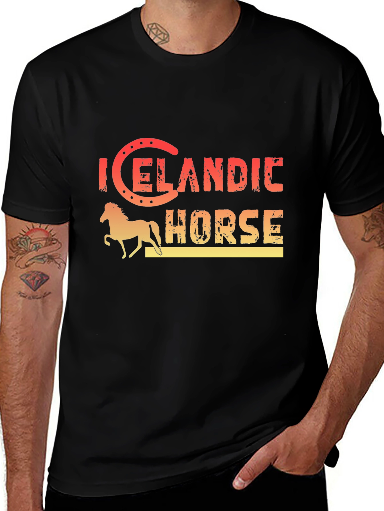 Variant 16 of Icelandic Horse T-Shirt