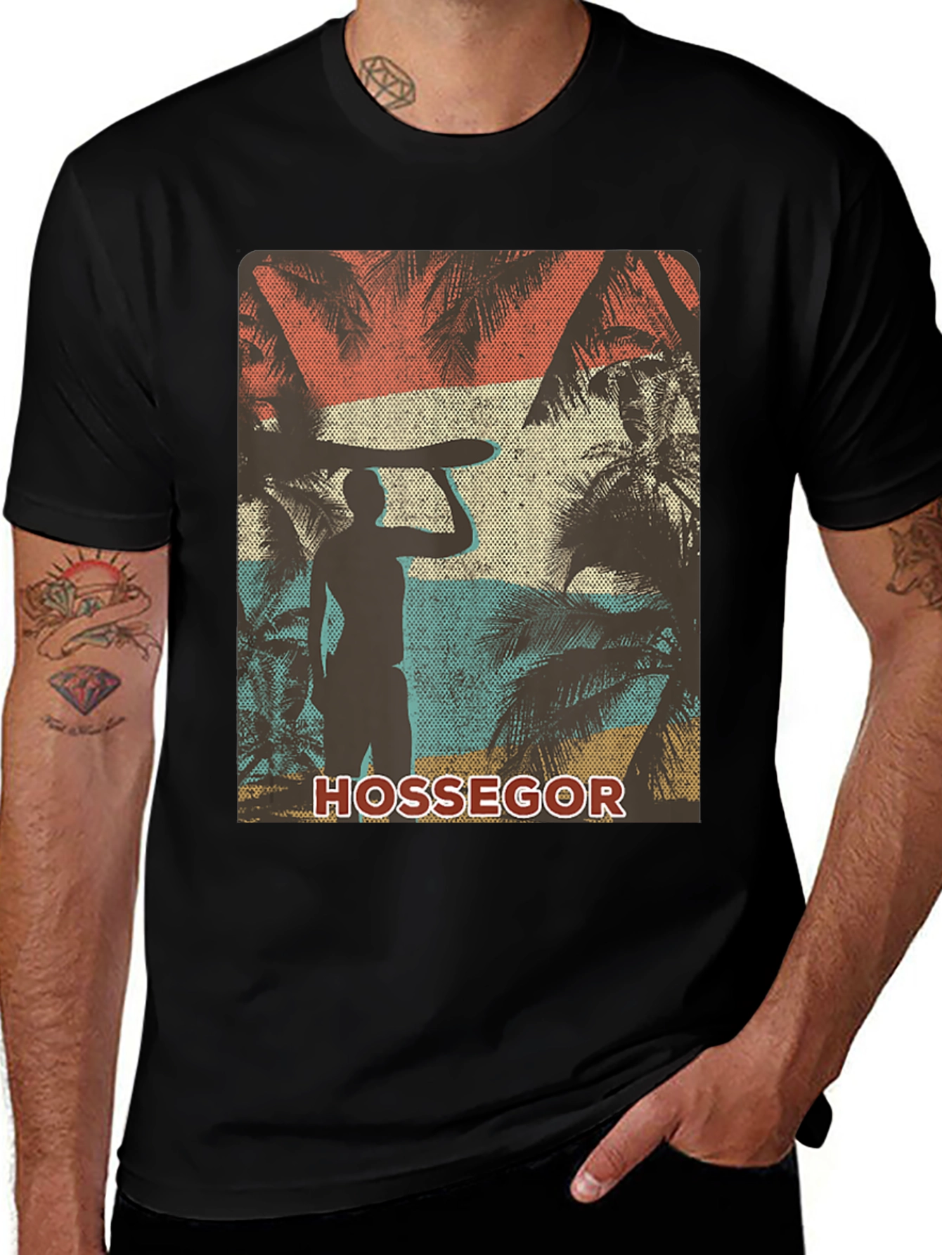 Variant 2 of Hossegor Retro Surf T-Shirt