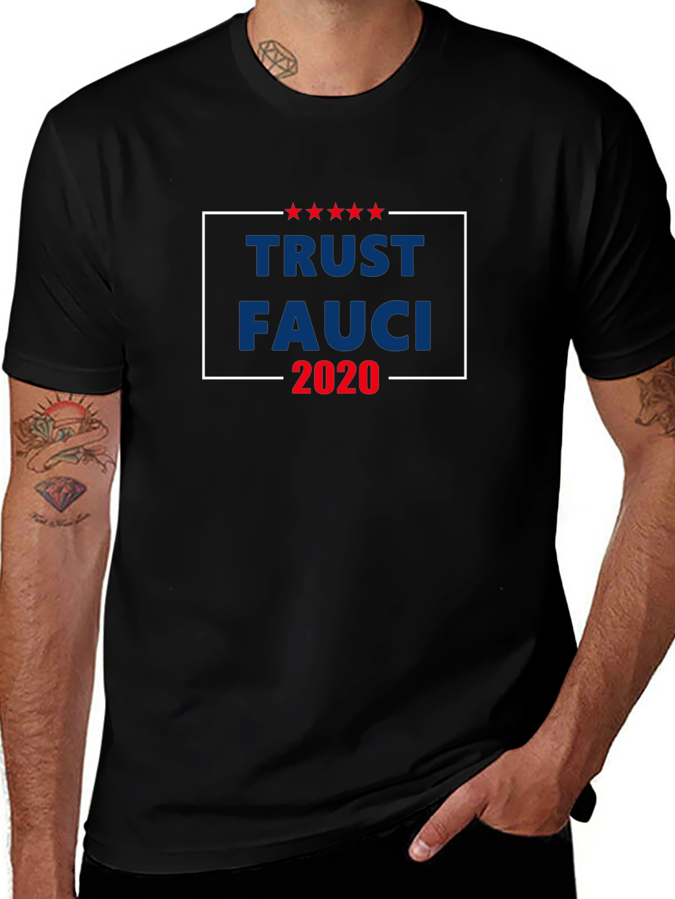 Variant 11 of Trust Fauci 2020 Graphic T-Shirt