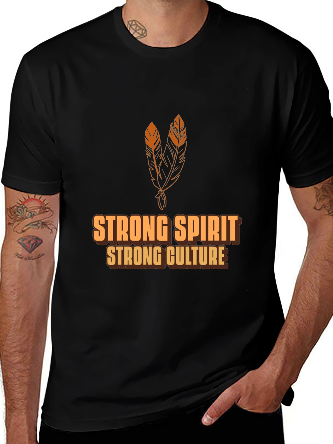 Variant 24 of Strong Spirit Strong Culture Graphic Tee