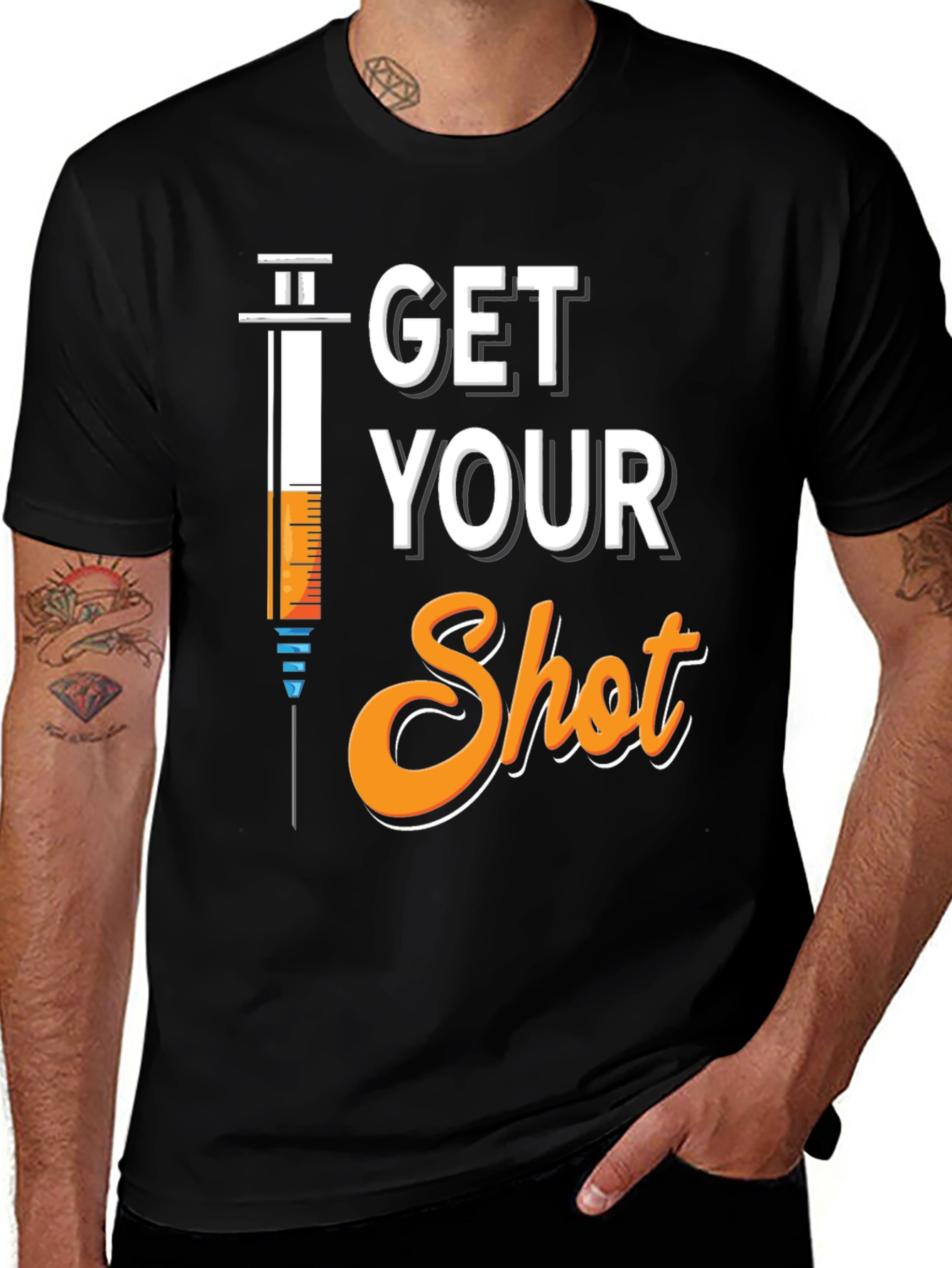 Get Your Shot T-Shirt - Vaccine Awareness Tee