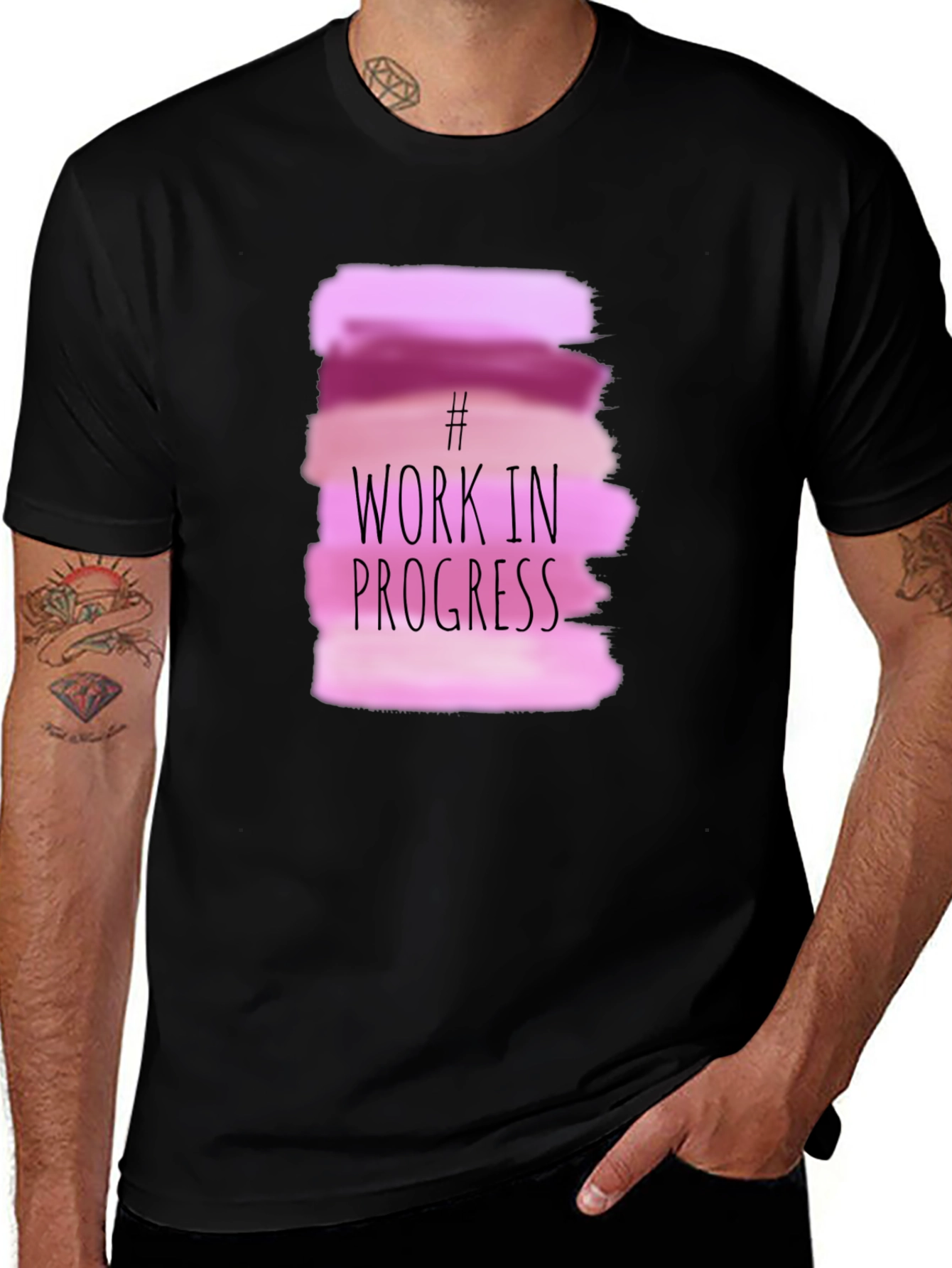 Variant 11 of Work In Progress Graphic T-Shirt