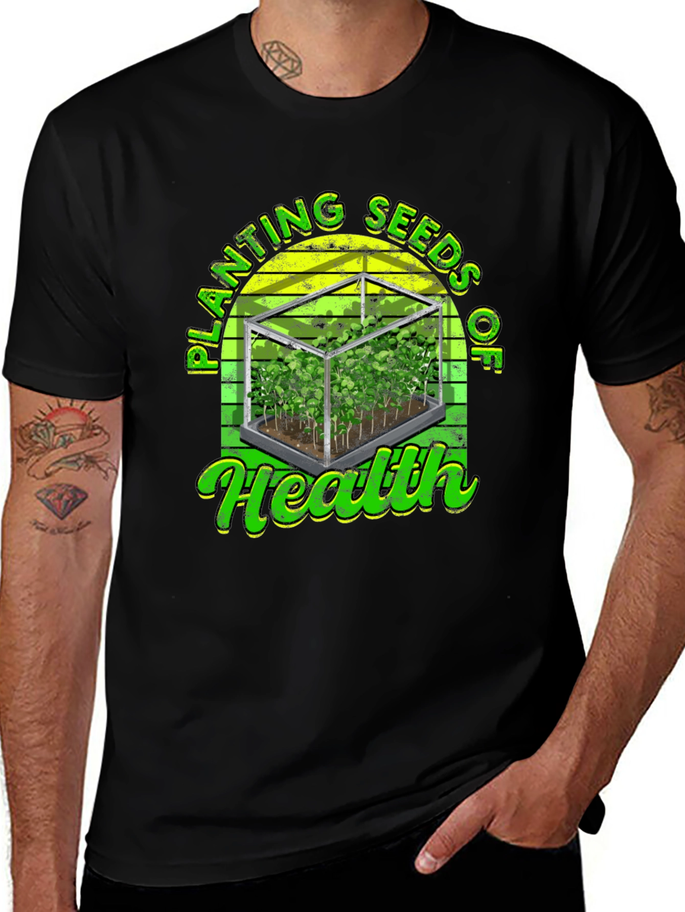 Variant 11 of Planting Seeds of Health T-Shirt