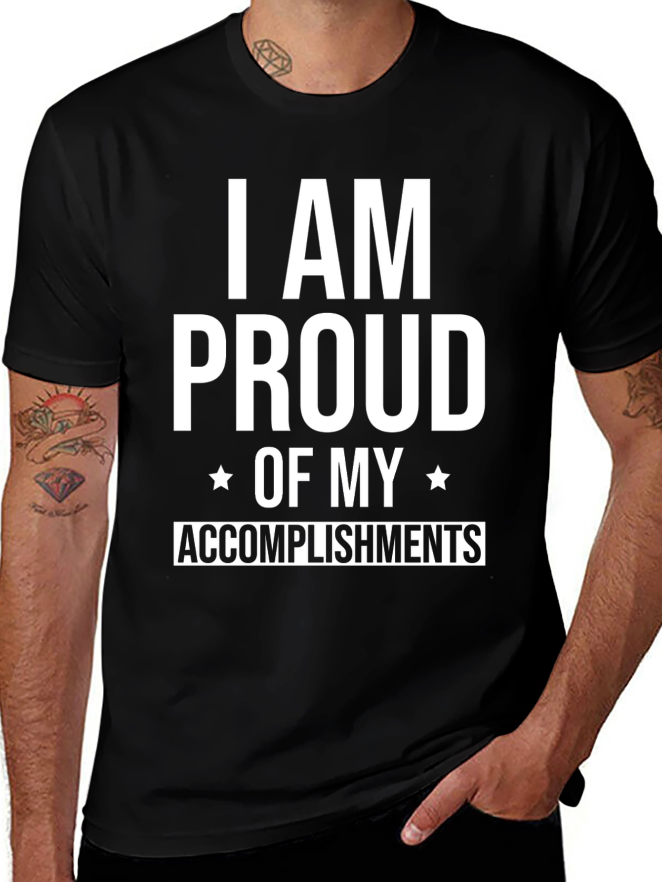 Variant 25 of Proud of My Accomplishments Graphic Tee
