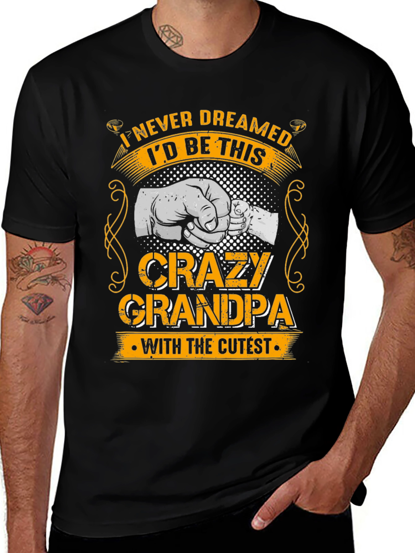 Variant 15 of Crazy Grandpa T-Shirt: Cutest Grandkids