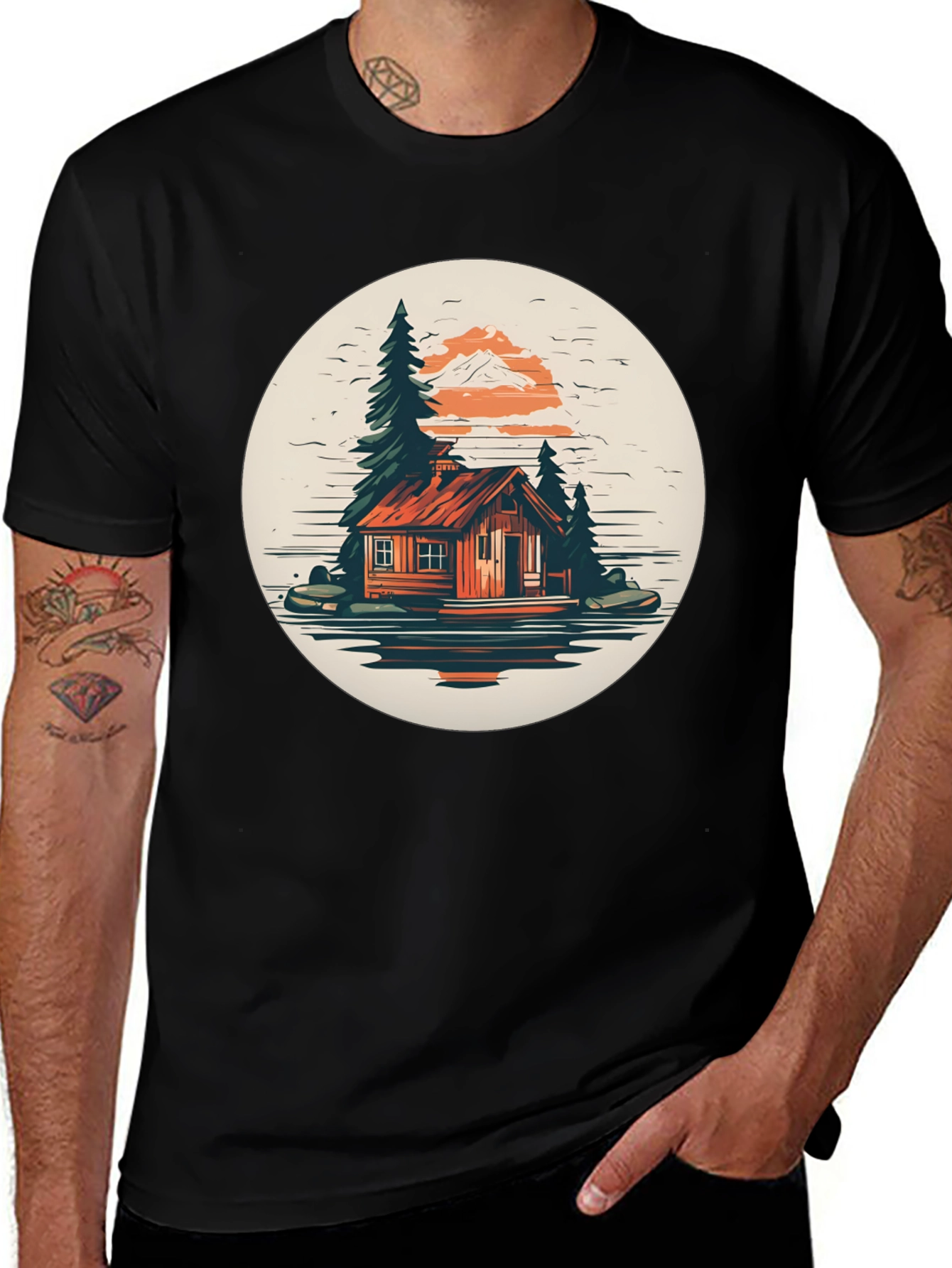 Variant 17 of Cabin in the Woods Graphic T-Shirt