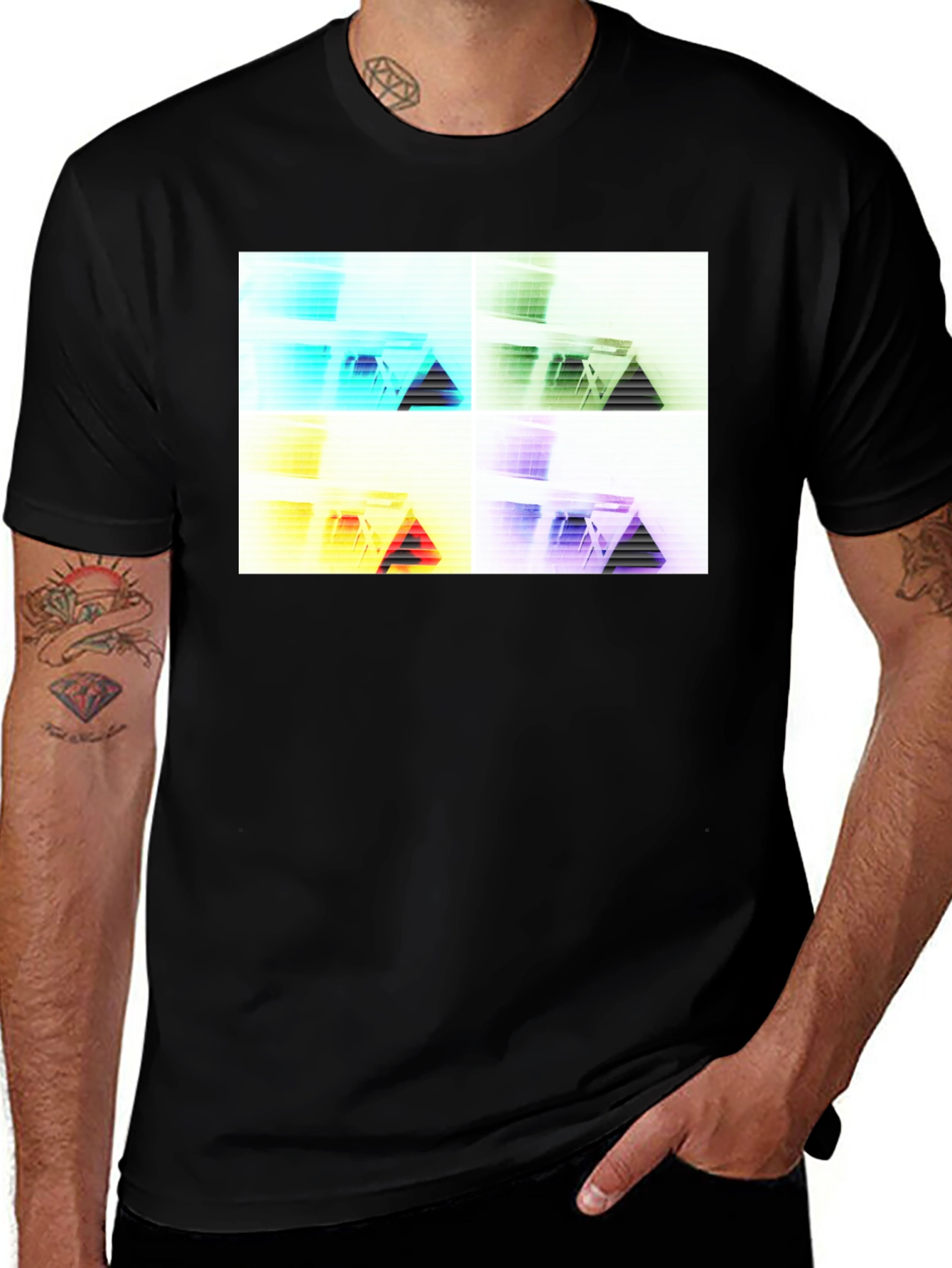 Variant 6 of Abstract Geometry T-Shirt - Modern Graphic Tee