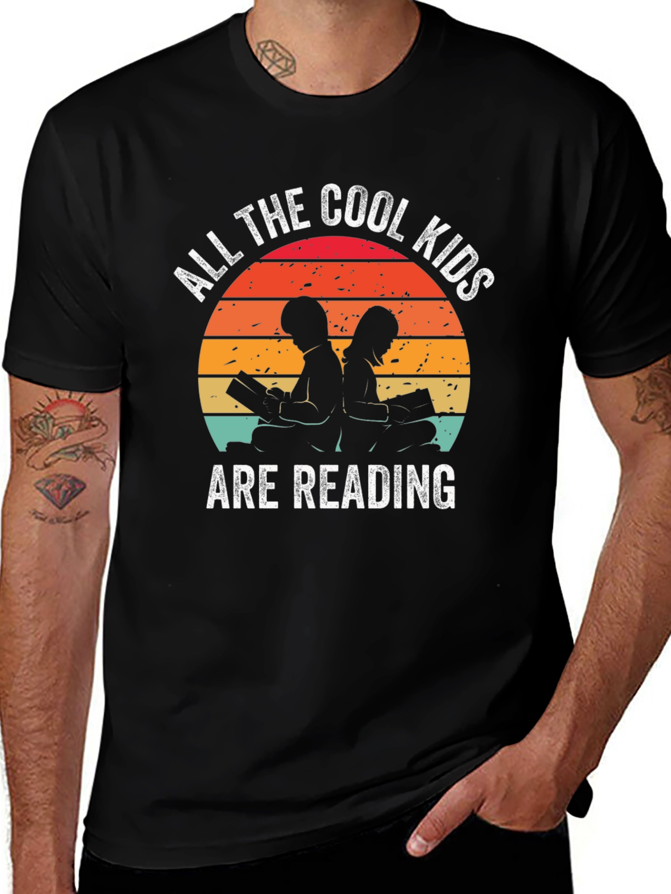 Variant 14 of Cool Kids Reading T-Shirt