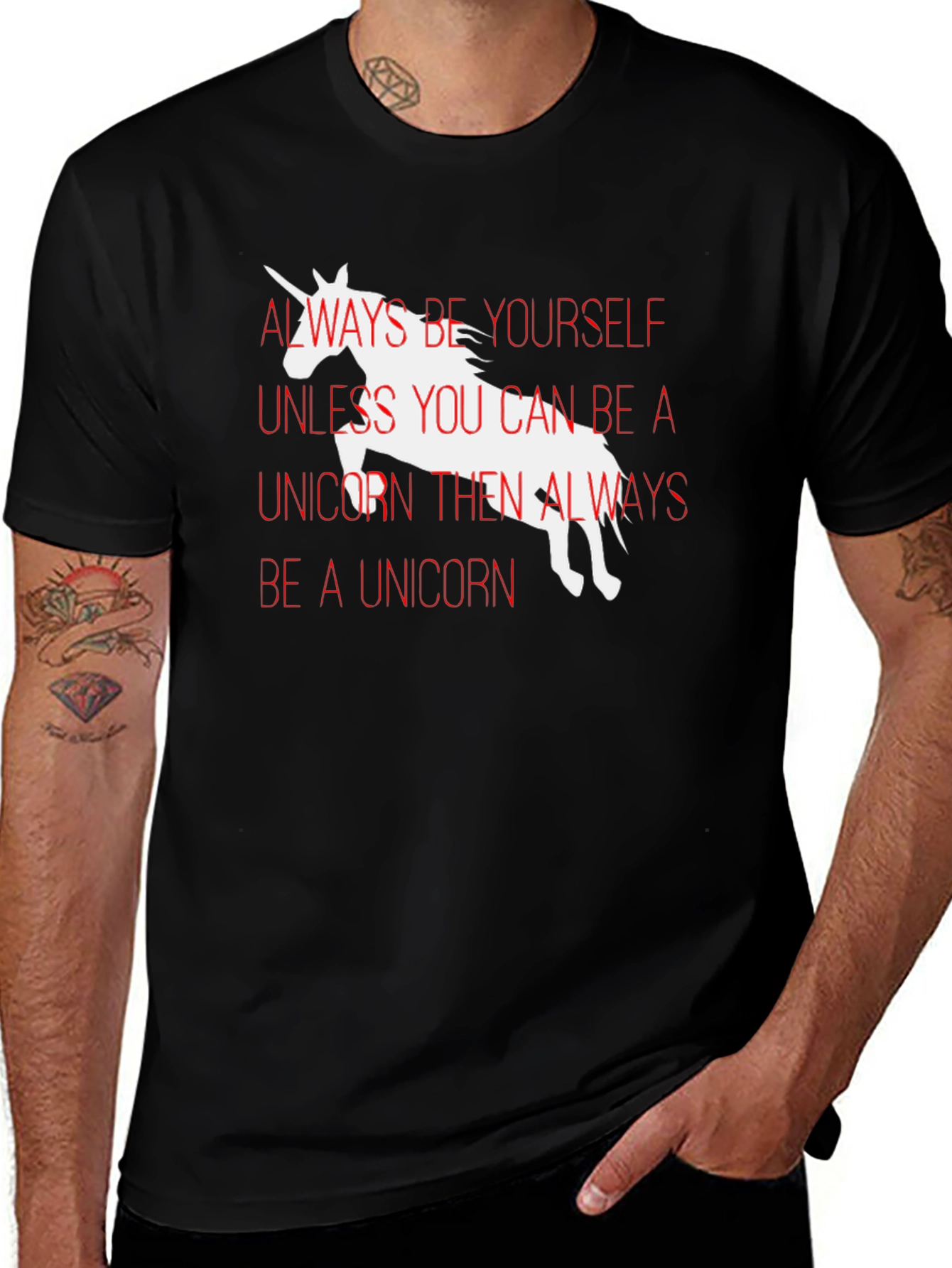 Variant 5 of Unicorn T-Shirt - Always Be Yourself