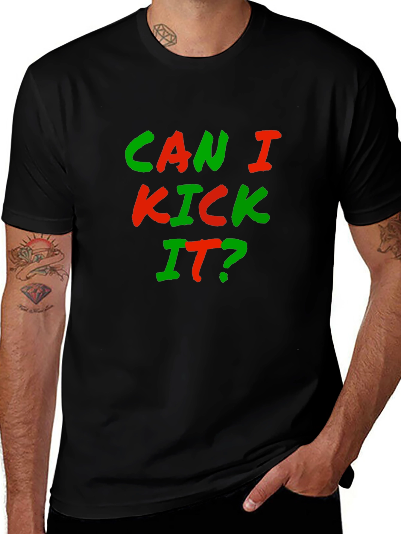 Can I Kick It? Graphic Tee