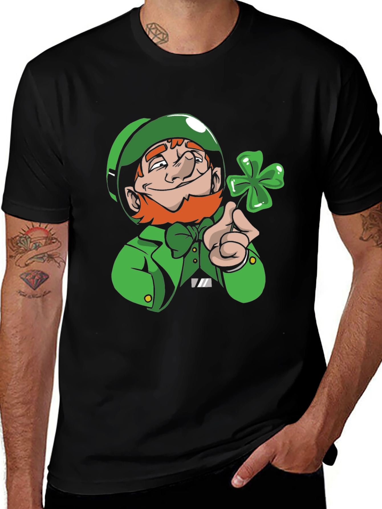 Variant 27 of Lucky Leprechaun Graphic T-Shirt - St. Patrick's Day