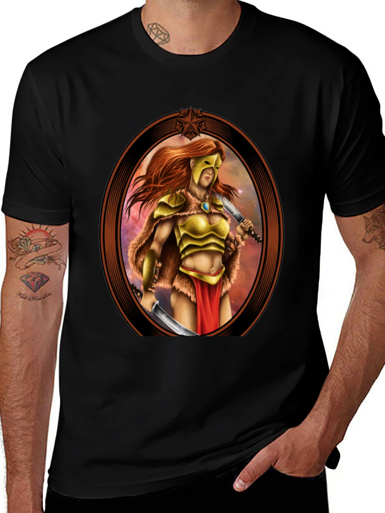 Variant 12 of Warrior Woman Graphic Tee