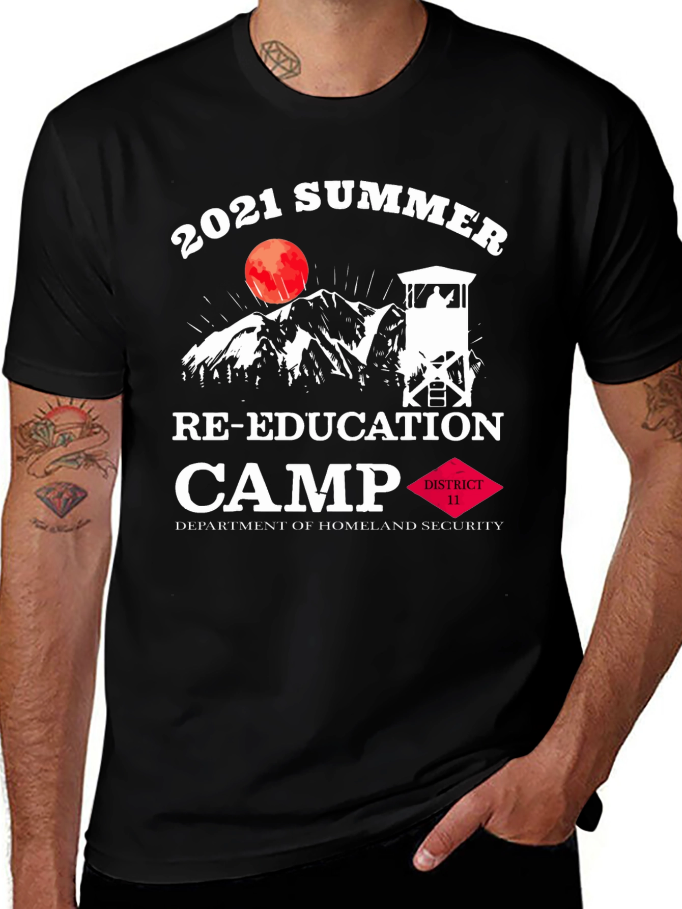 2021 Summer Re-Education Camp Novelty T-Shirt