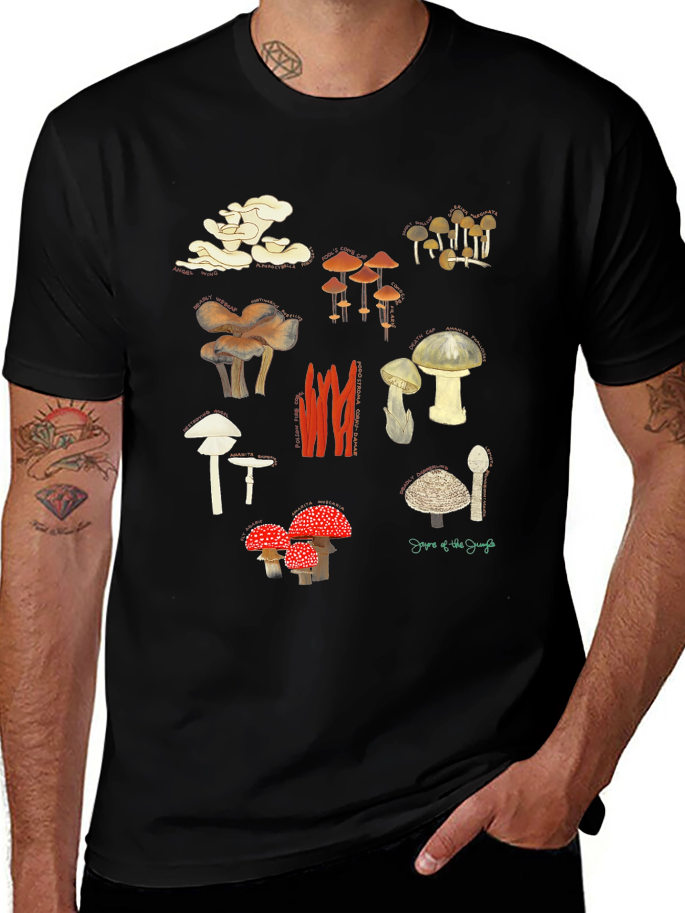 Variant 30 of Mushroom Graphic Tee