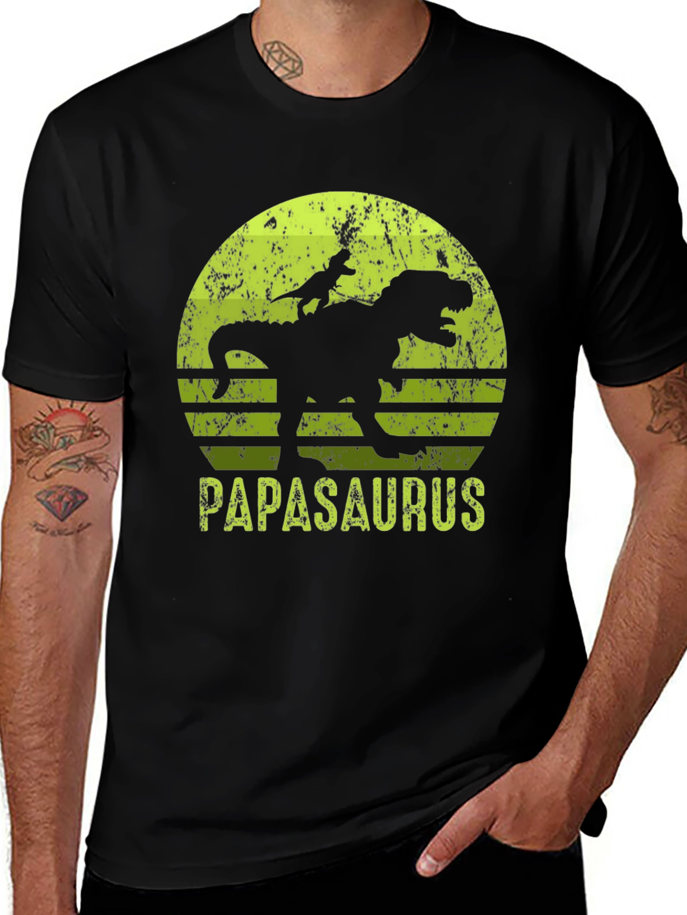 Papasaurus T-Shirt - Father's Day Dinosaur Tee