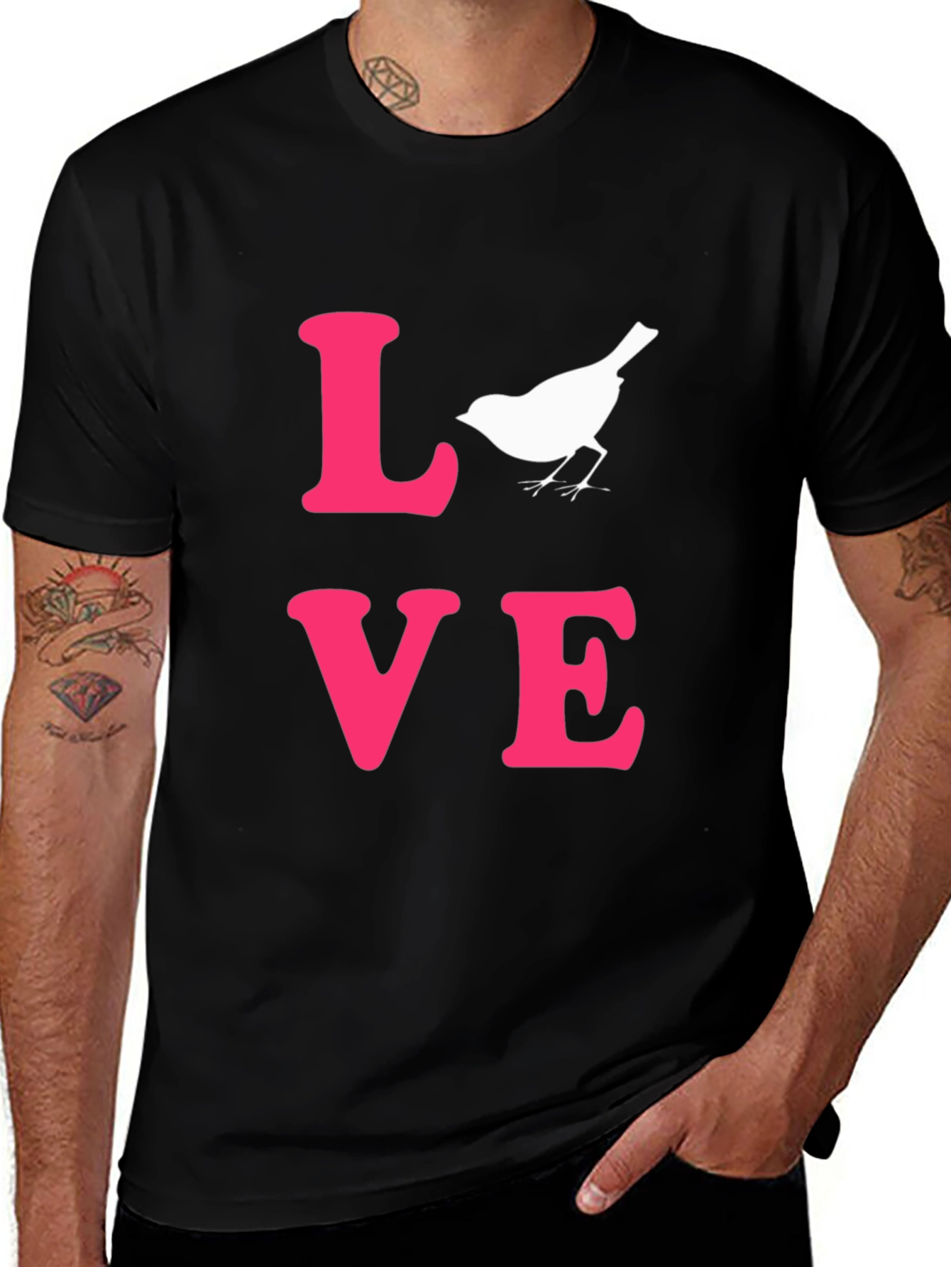 Variant 13 of Love Bird Graphic Tee