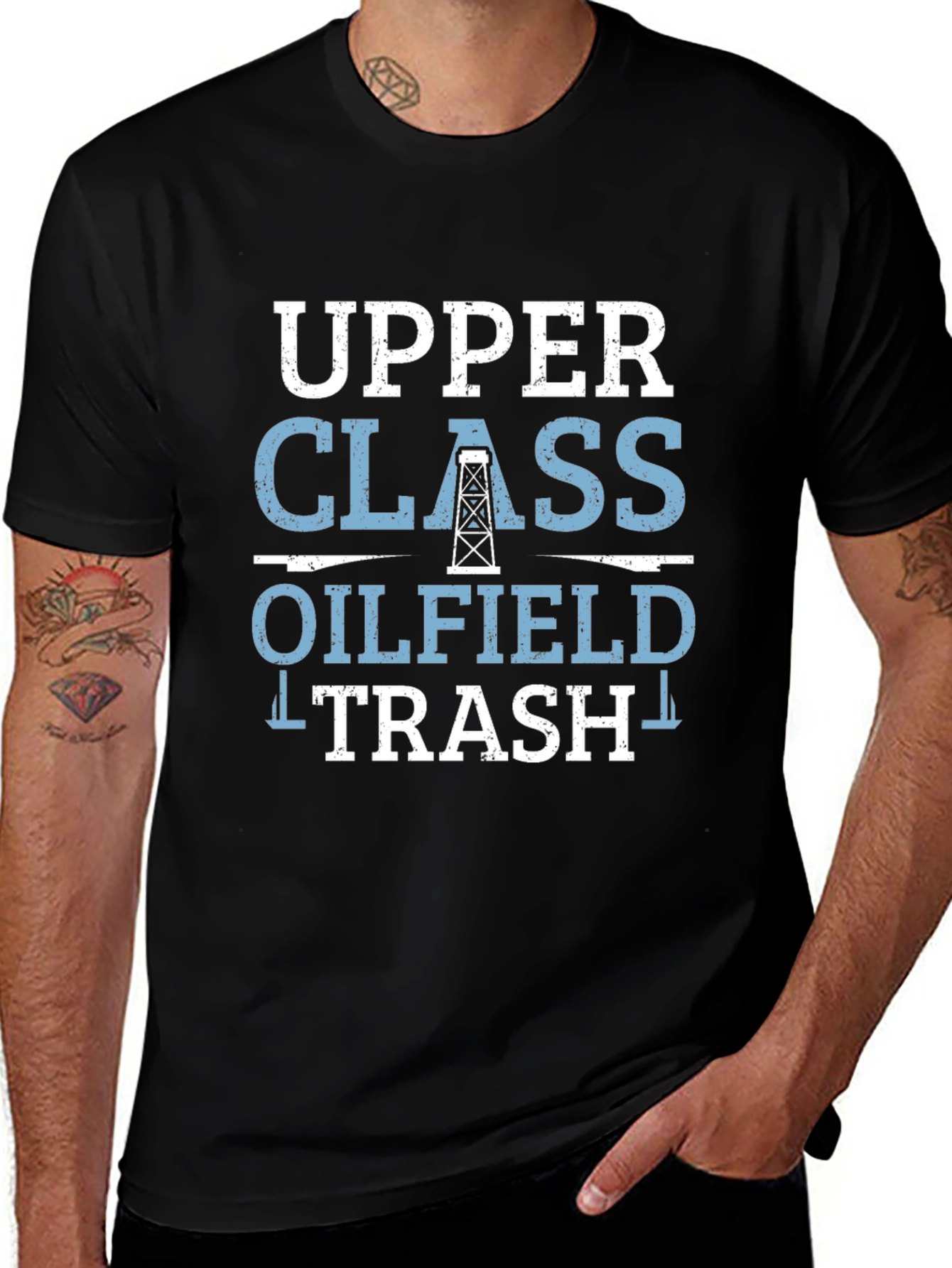 Variant 19 of Upper Class Oilfield Trash Graphic Tee