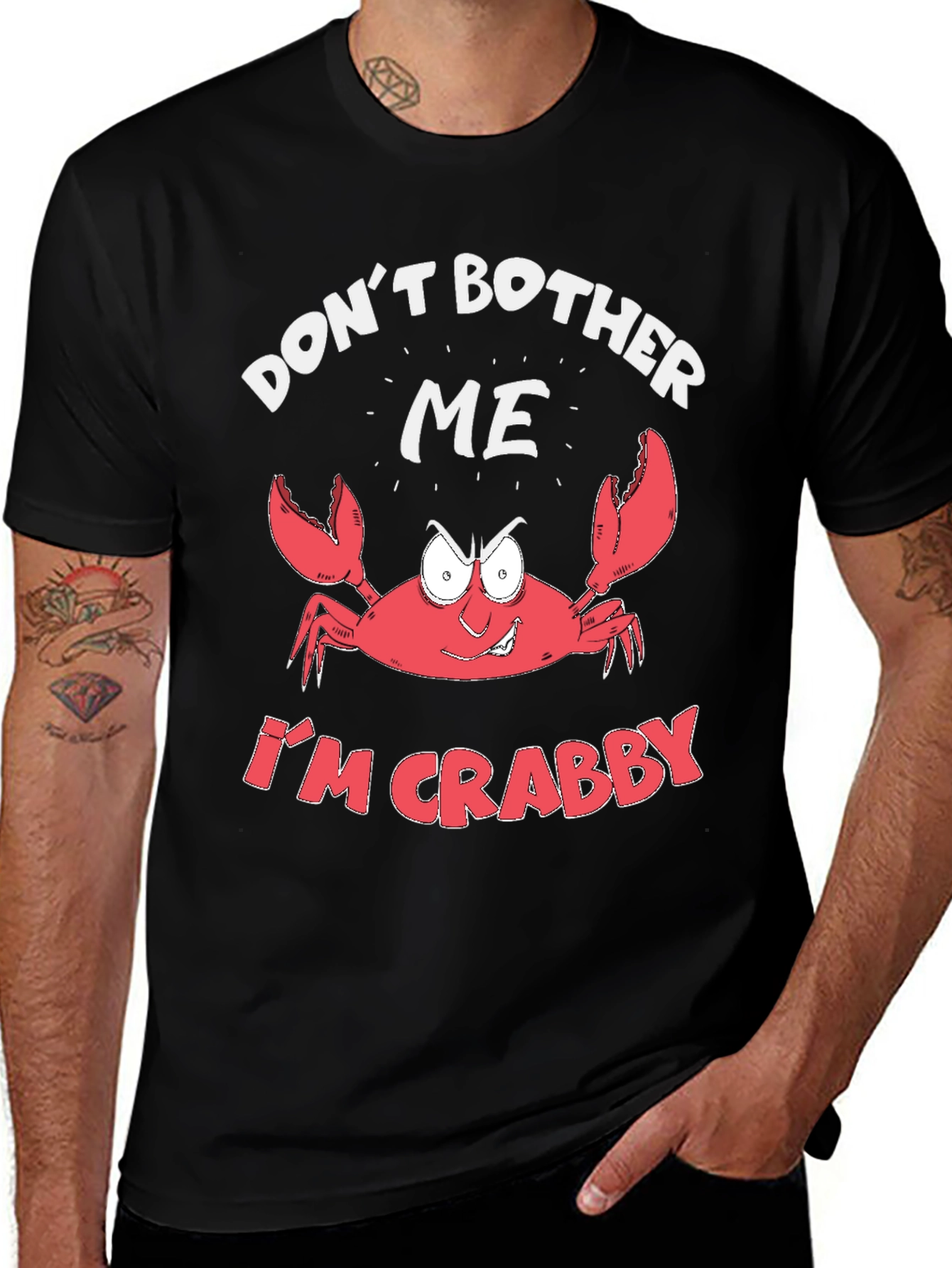 Variant 15 of Crabby Crab T-Shirt - Don't Bother Me
