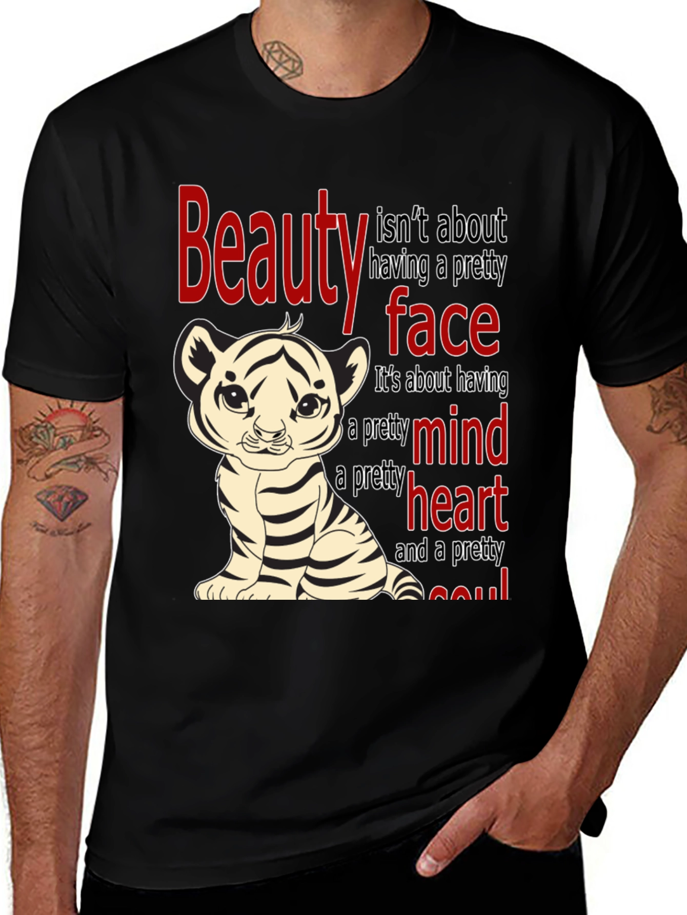 Variant 29 of Beauty is Within Graphic Tee