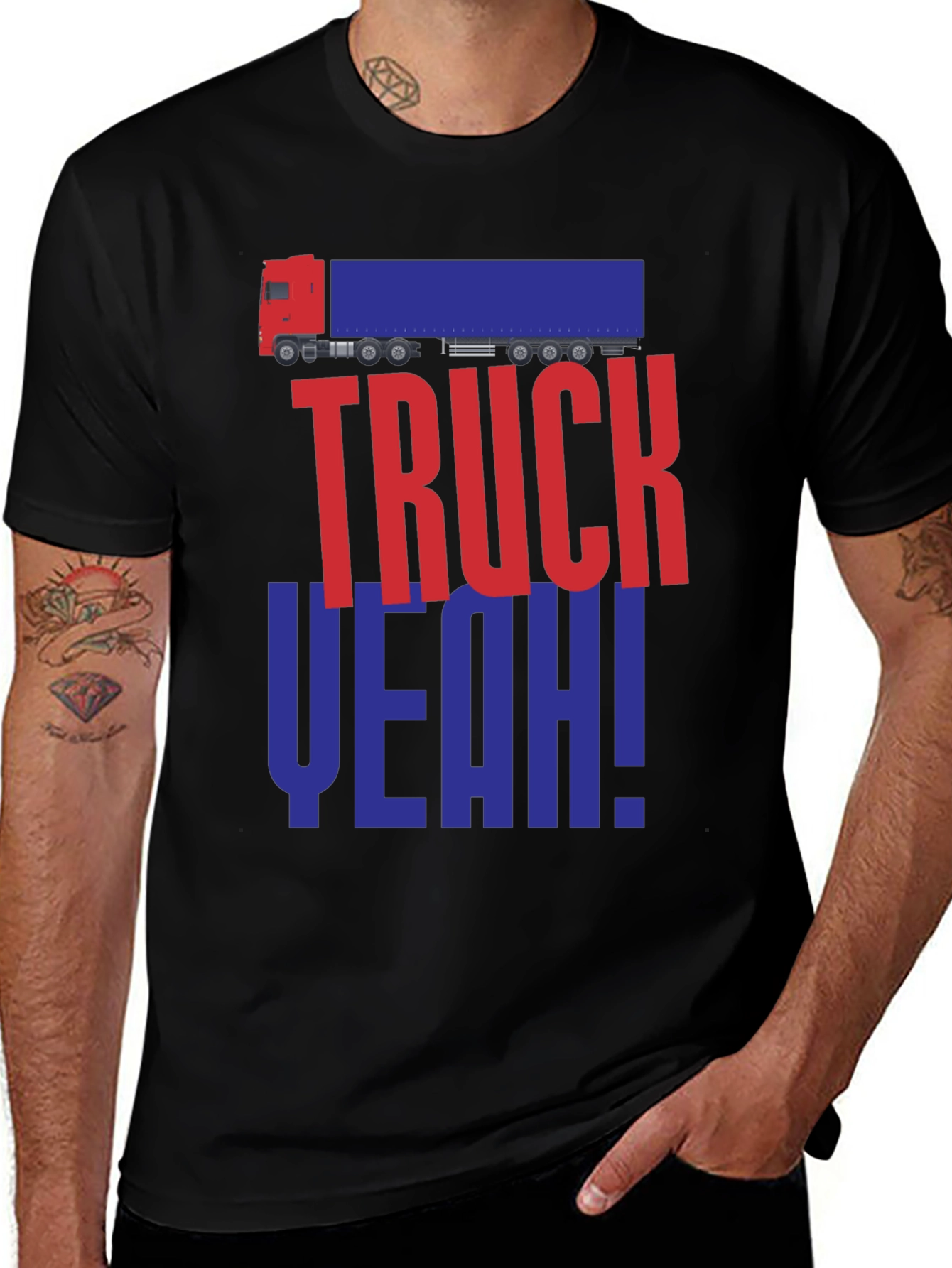Truck Yeah! Graphic Tee - Cool Driver T-Shirt