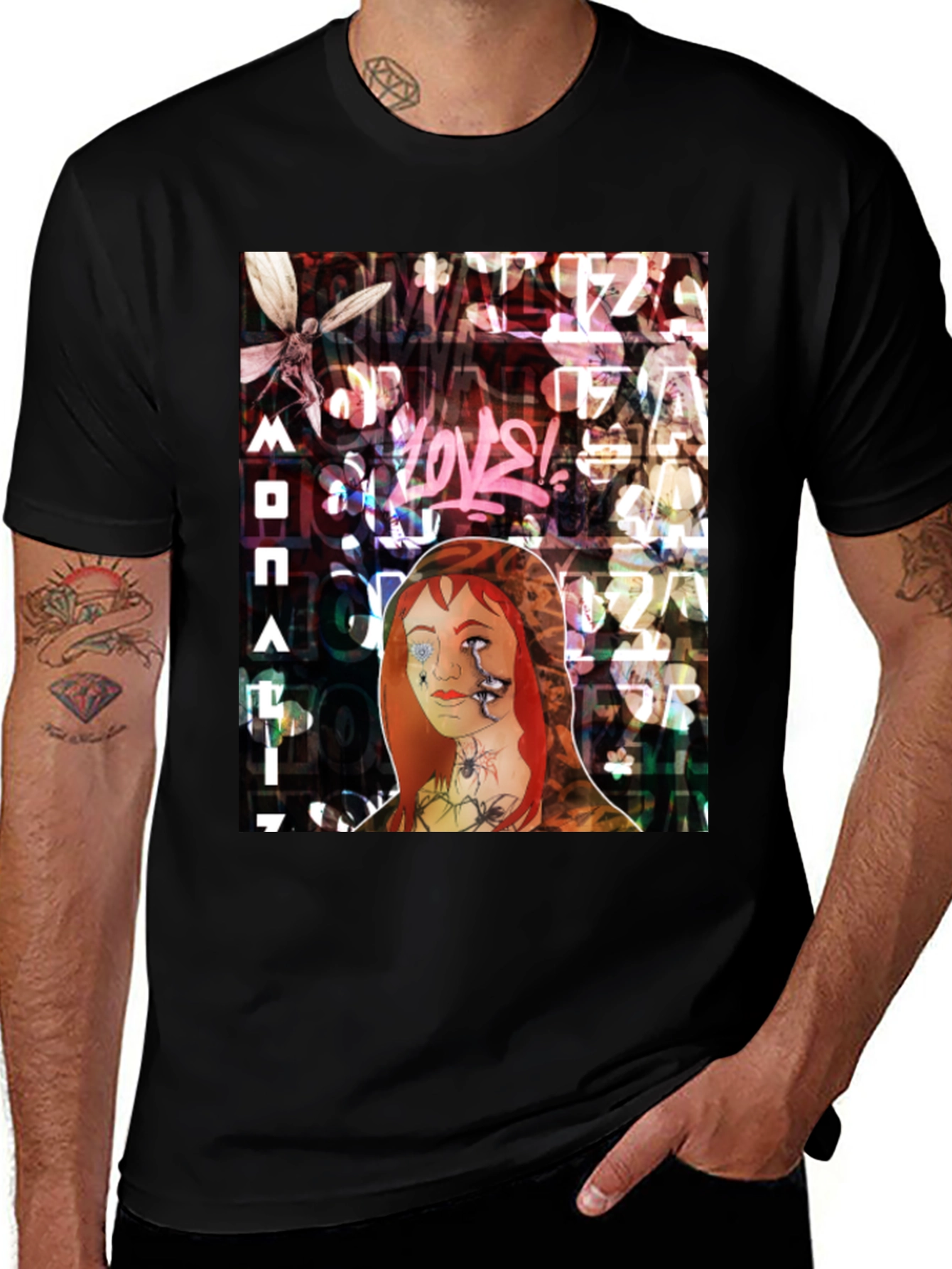 Variant 14 of Artistic Graphic Tee - Unique Women's Print