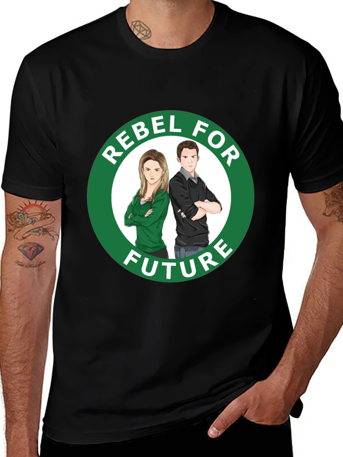 Variant 6 of Rebel For Future T-Shirt