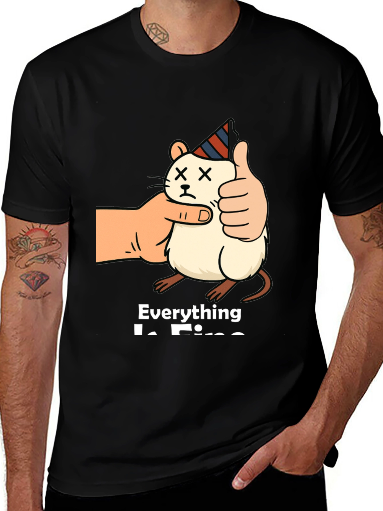 Variant 28 of Everything is Fine T-Shirt