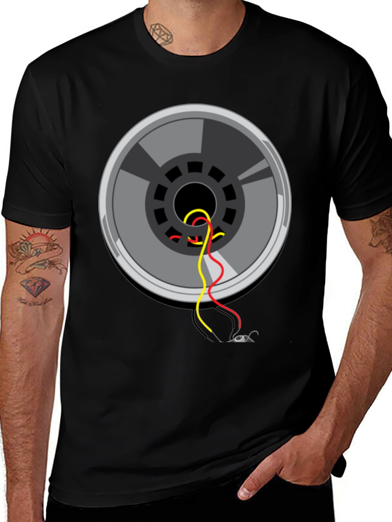 Variant 23 of Retro Cassette Graphic Tee - Cool Vintage Style