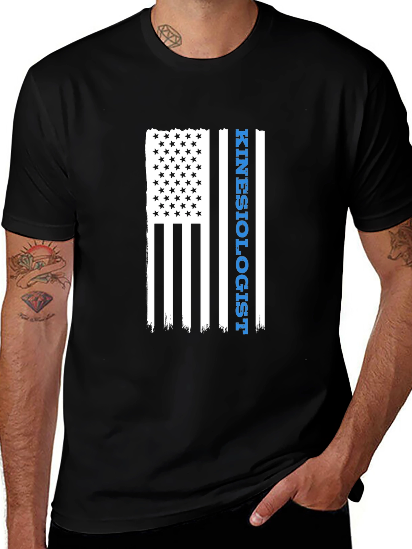 Kinesiologist American Flag T-Shirt