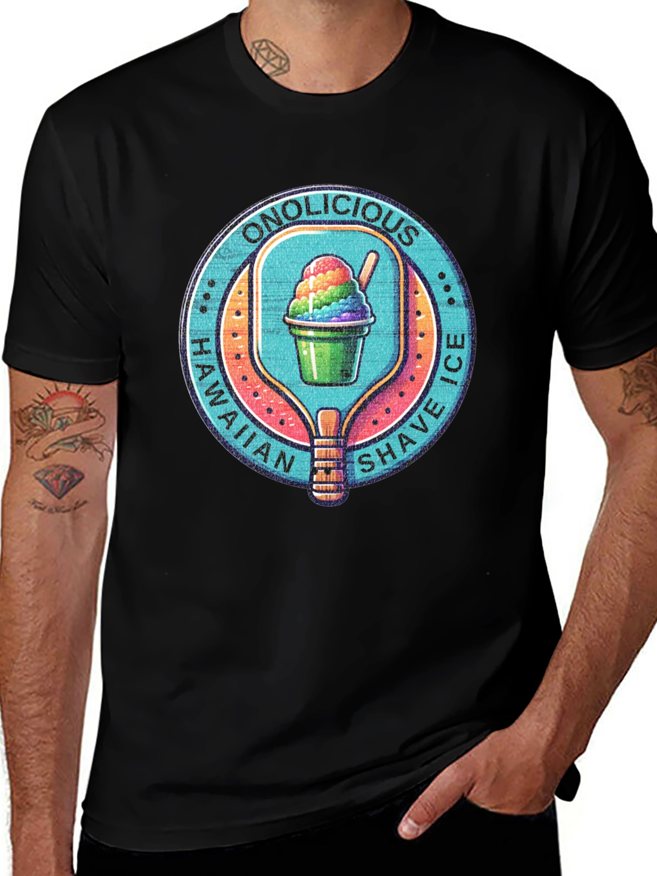 Variant 30 of Onolicious Hawaiian Shave Ice T-Shirt