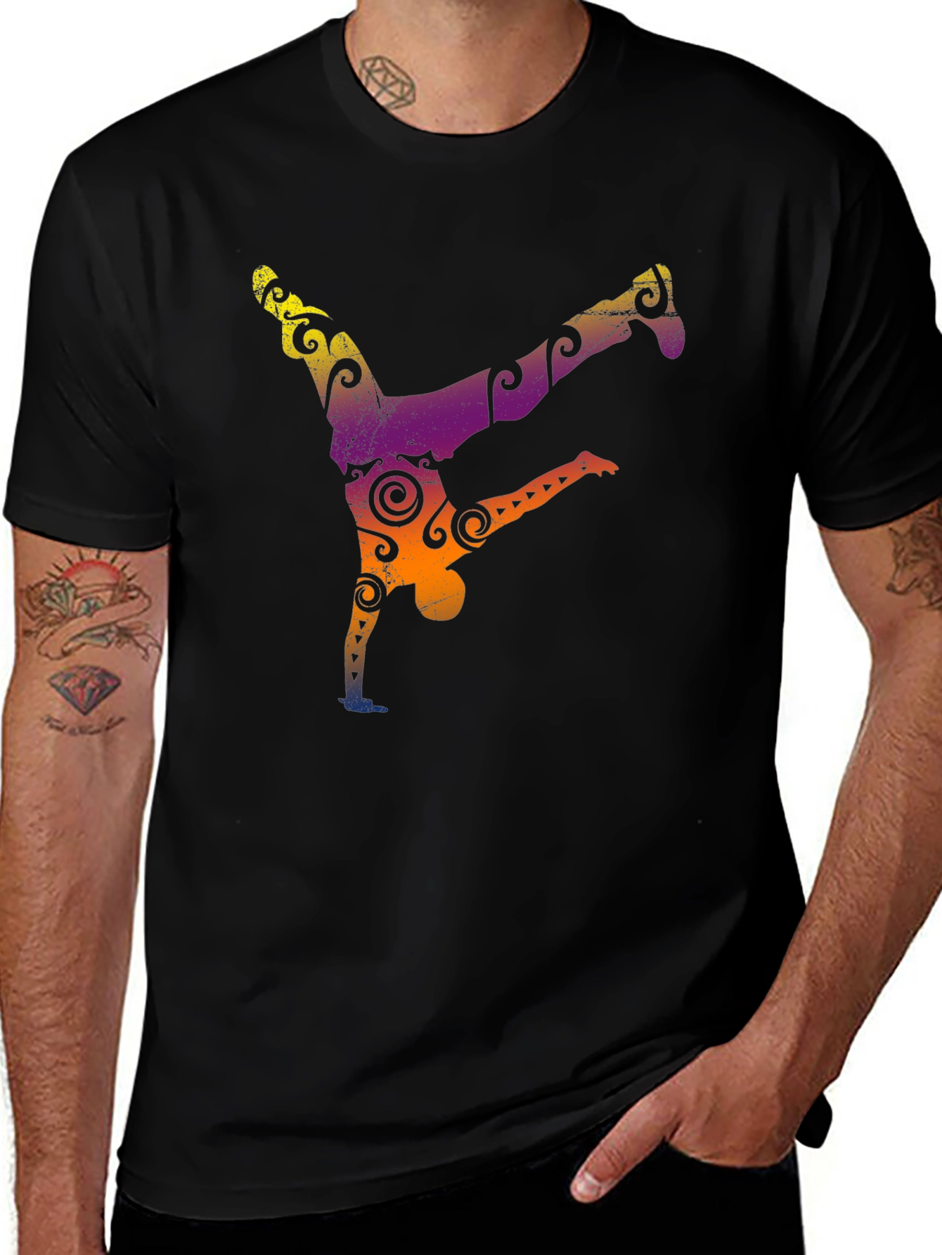 Variant 20 of Breakdance Silhouette T-Shirt