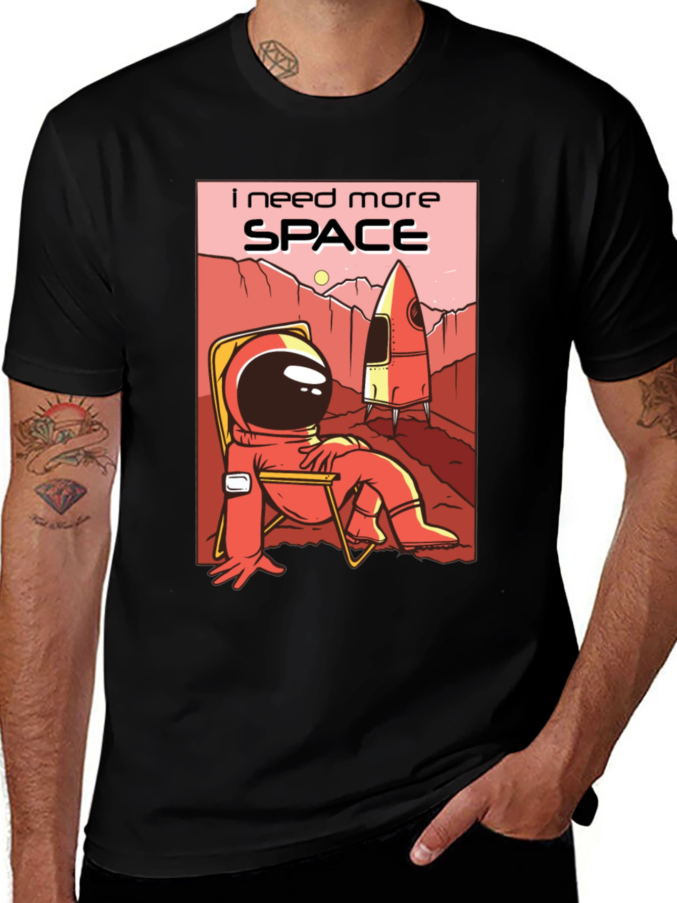 Variant 15 of I Need More Space T-Shirt