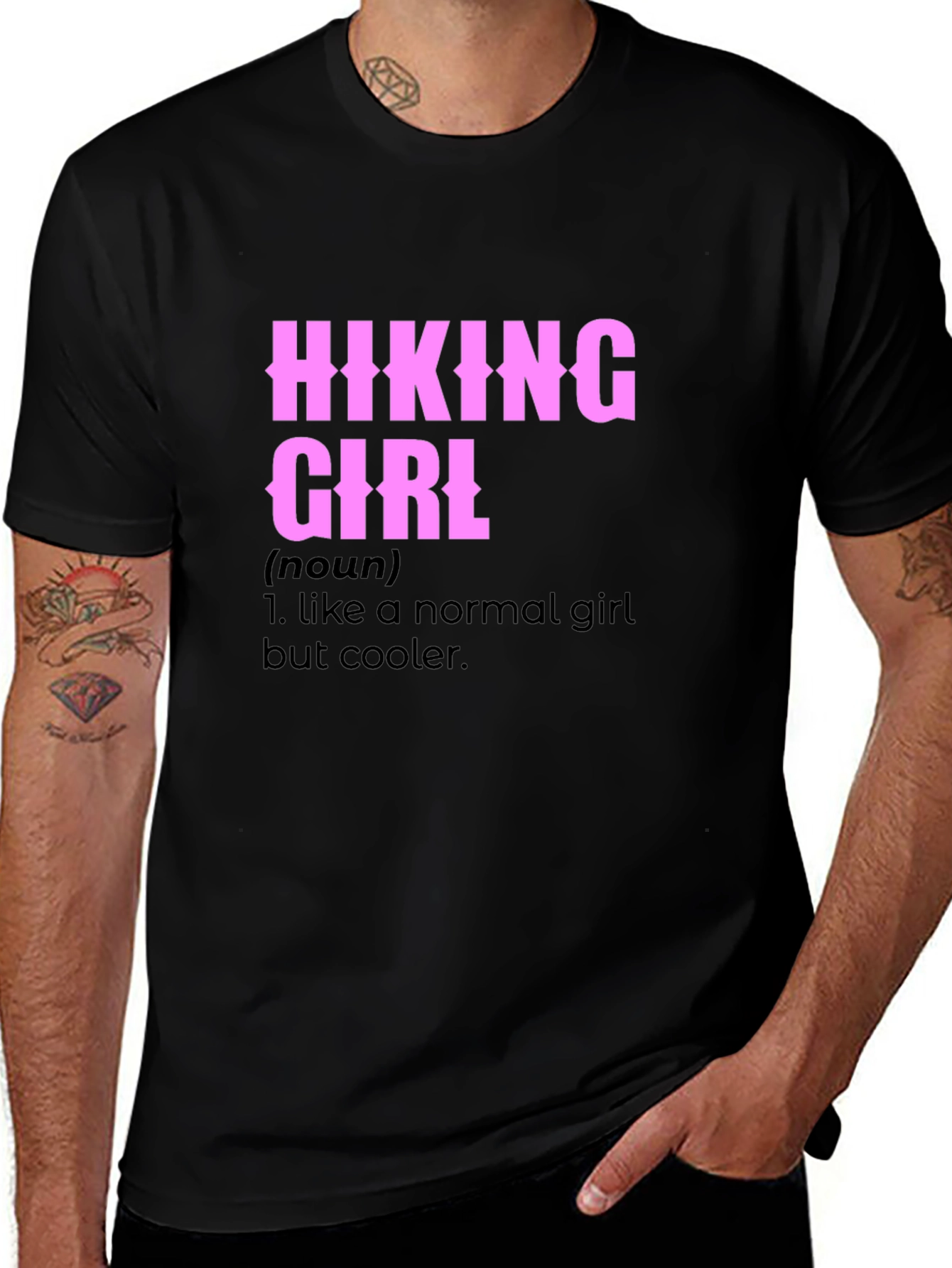 Variant 22 of Hiking Girl T-Shirt - Definition Tee
