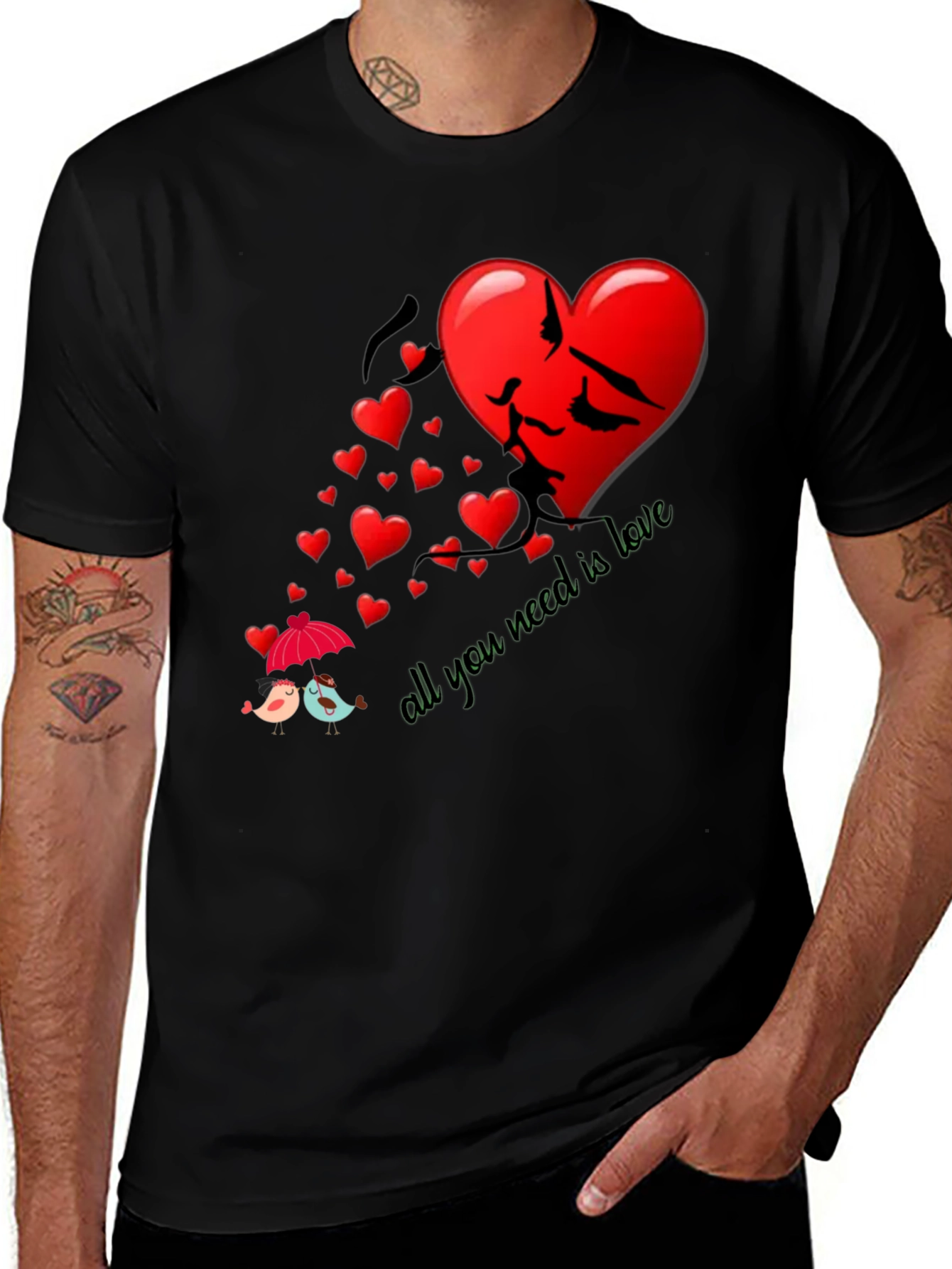 Love Graphic T-Shirt - All You Need Is Love