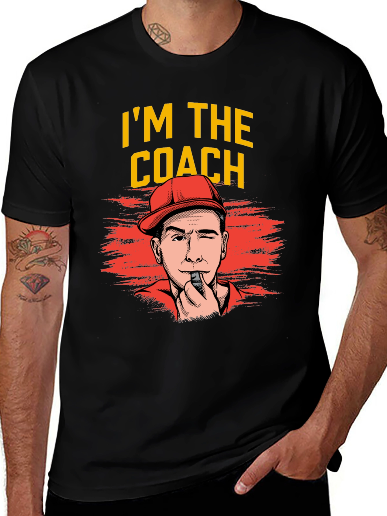 Variant 11 of I'm The Coach Graphic T-Shirt