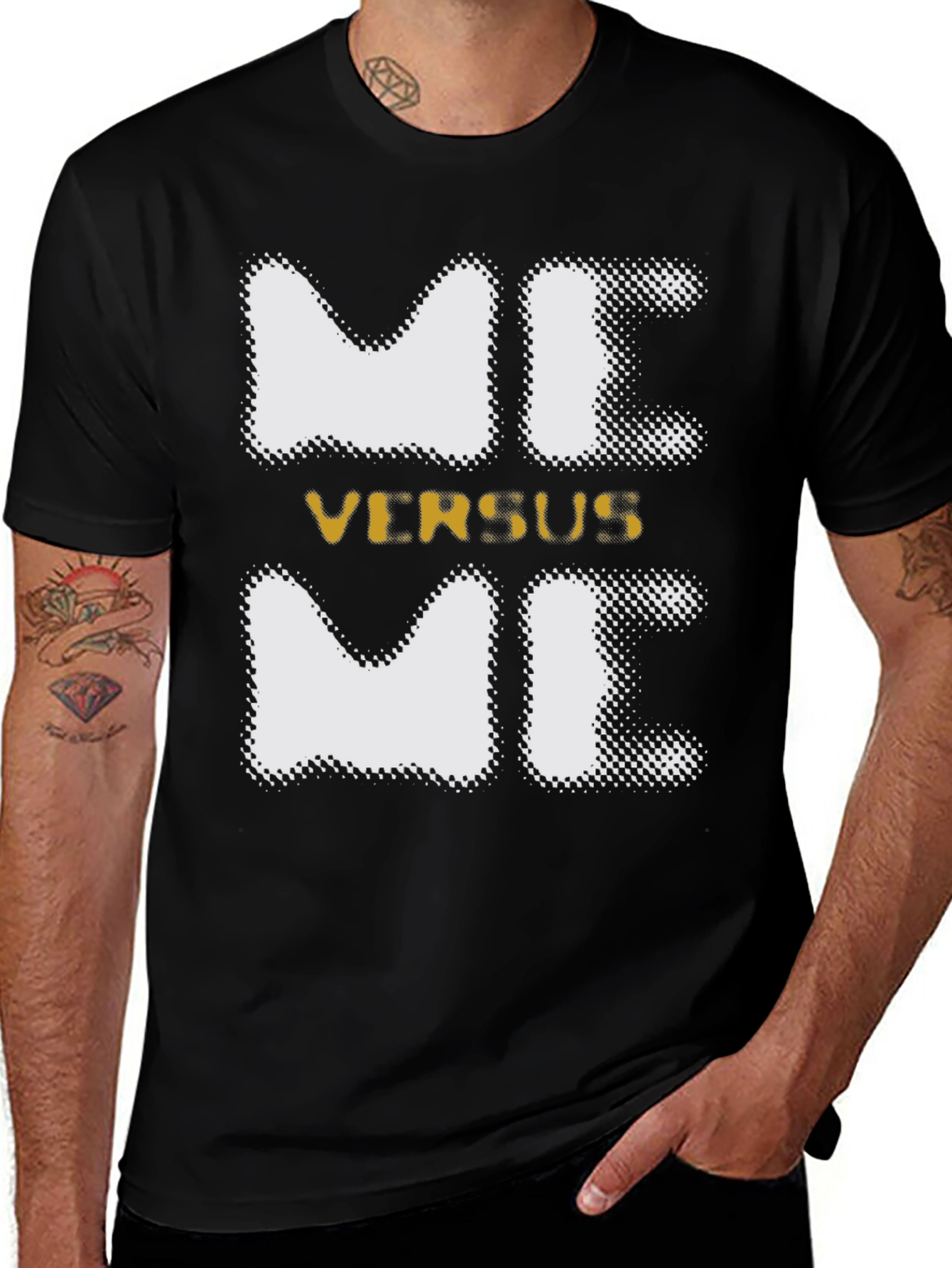 Variant 28 of Meme Versus Me Graphic Tee