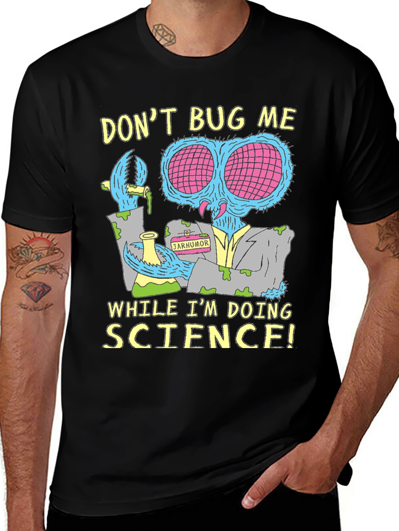 Variant 10 of Don't Bug Me Science T-Shirt