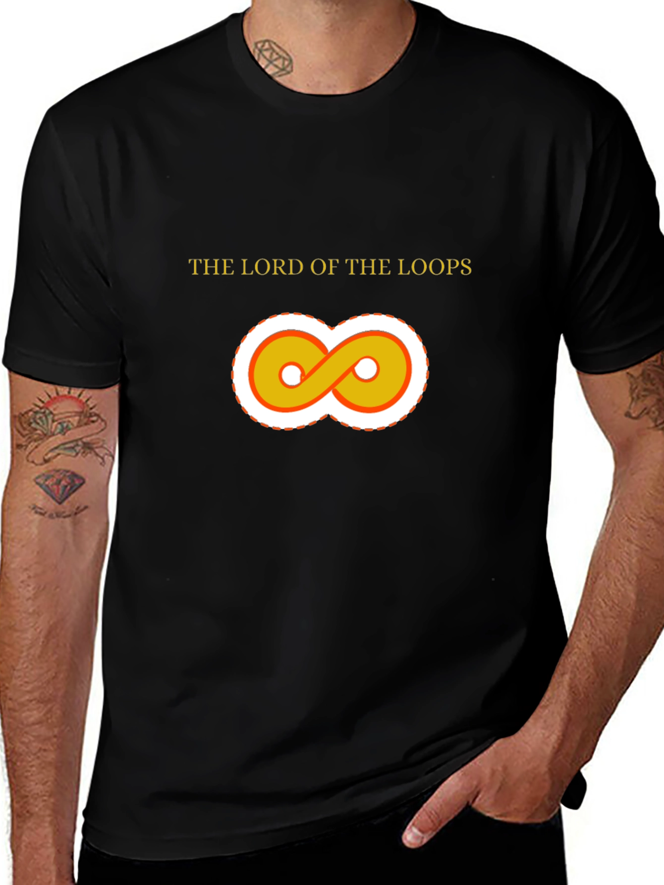 The Lord of the Loops T-Shirt - Infinity Symbol Design
