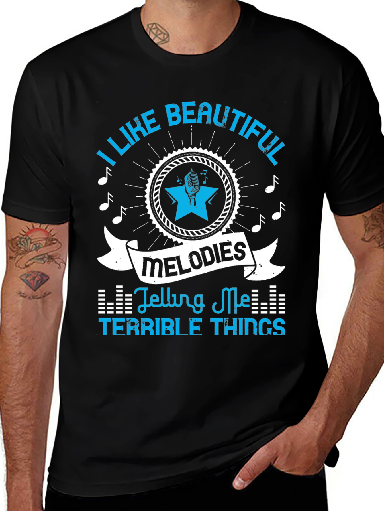 Variant 30 of I Like Beautiful Melodies Graphic Tee