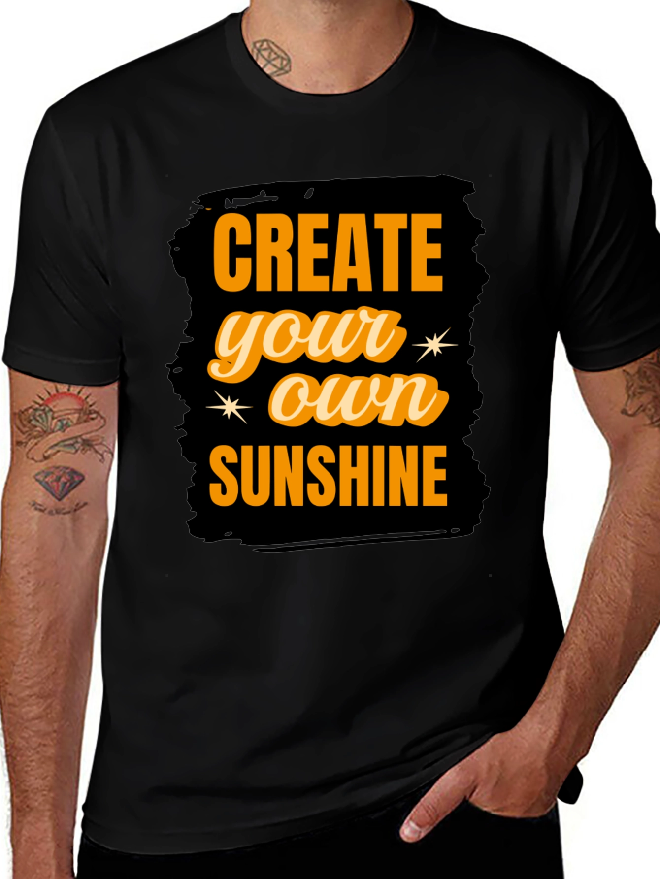 Variant 27 of Create Your Own Sunshine Graphic T-Shirt