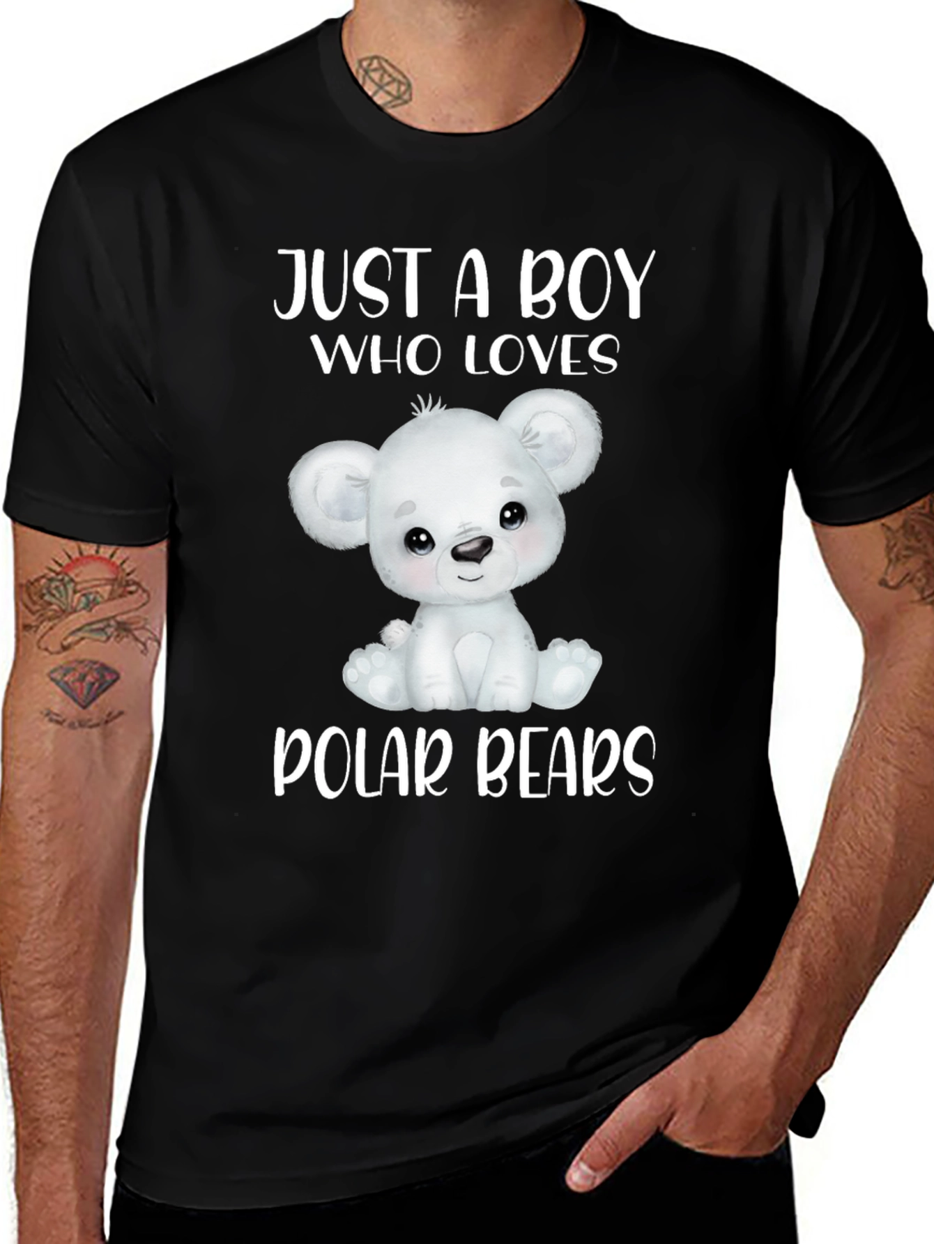 Variant 27 of Boy's Polar Bear Lover T-Shirt