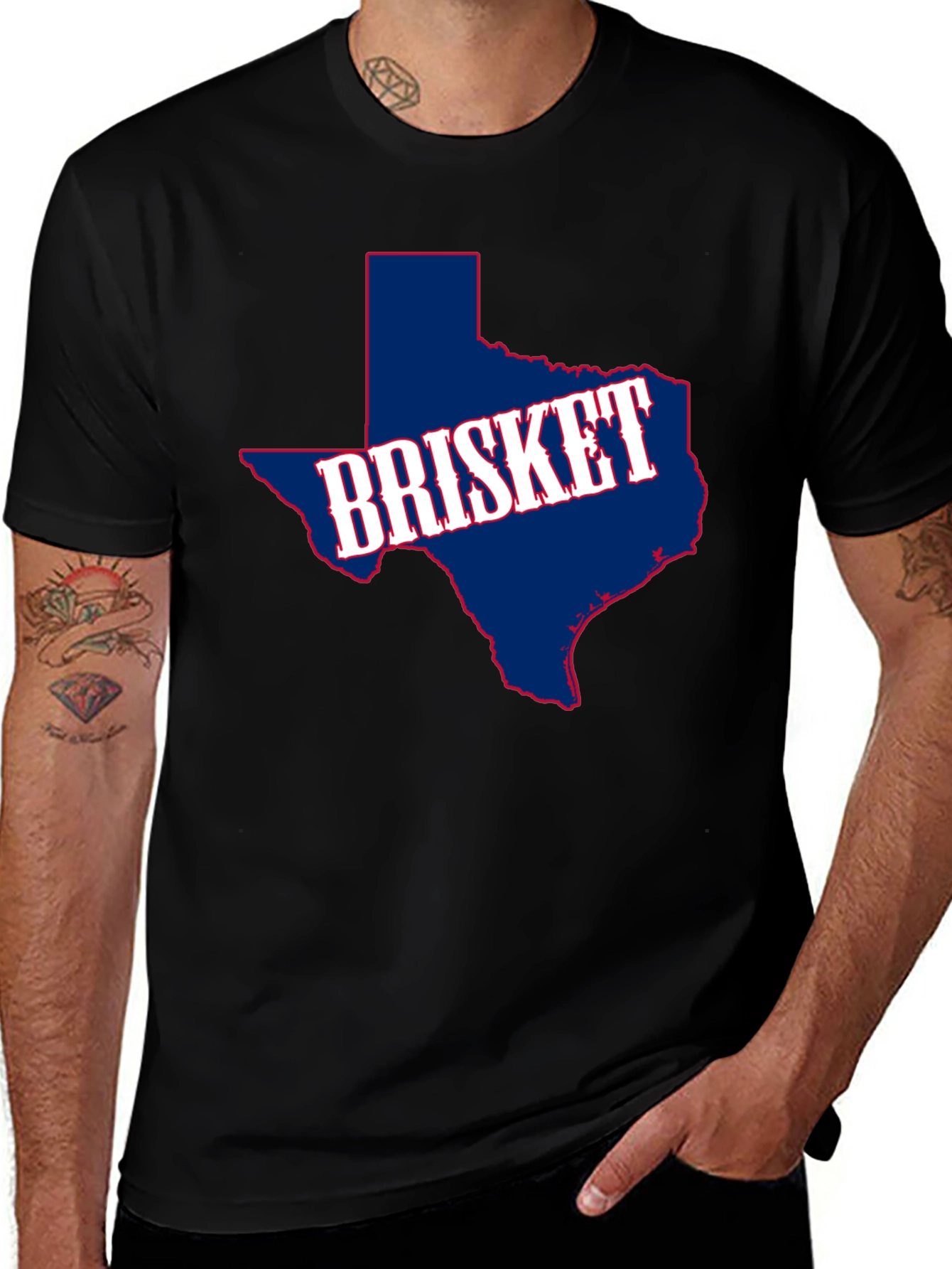 Variant 5 of Texas Brisket Graphic T-Shirt