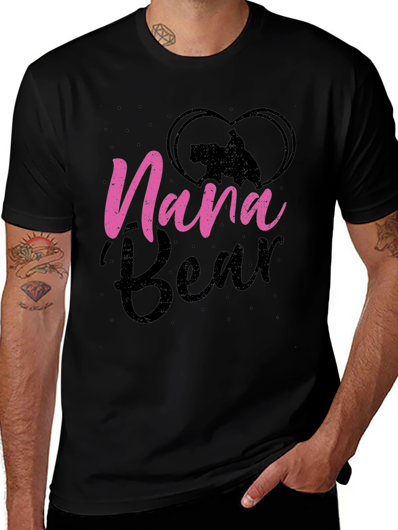 Nana Bear T-Shirt - Cute Mama Bear Tee