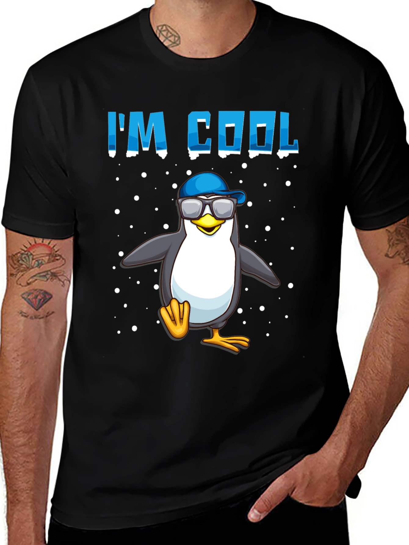Variant 22 of I'm Cool Penguin T-Shirt