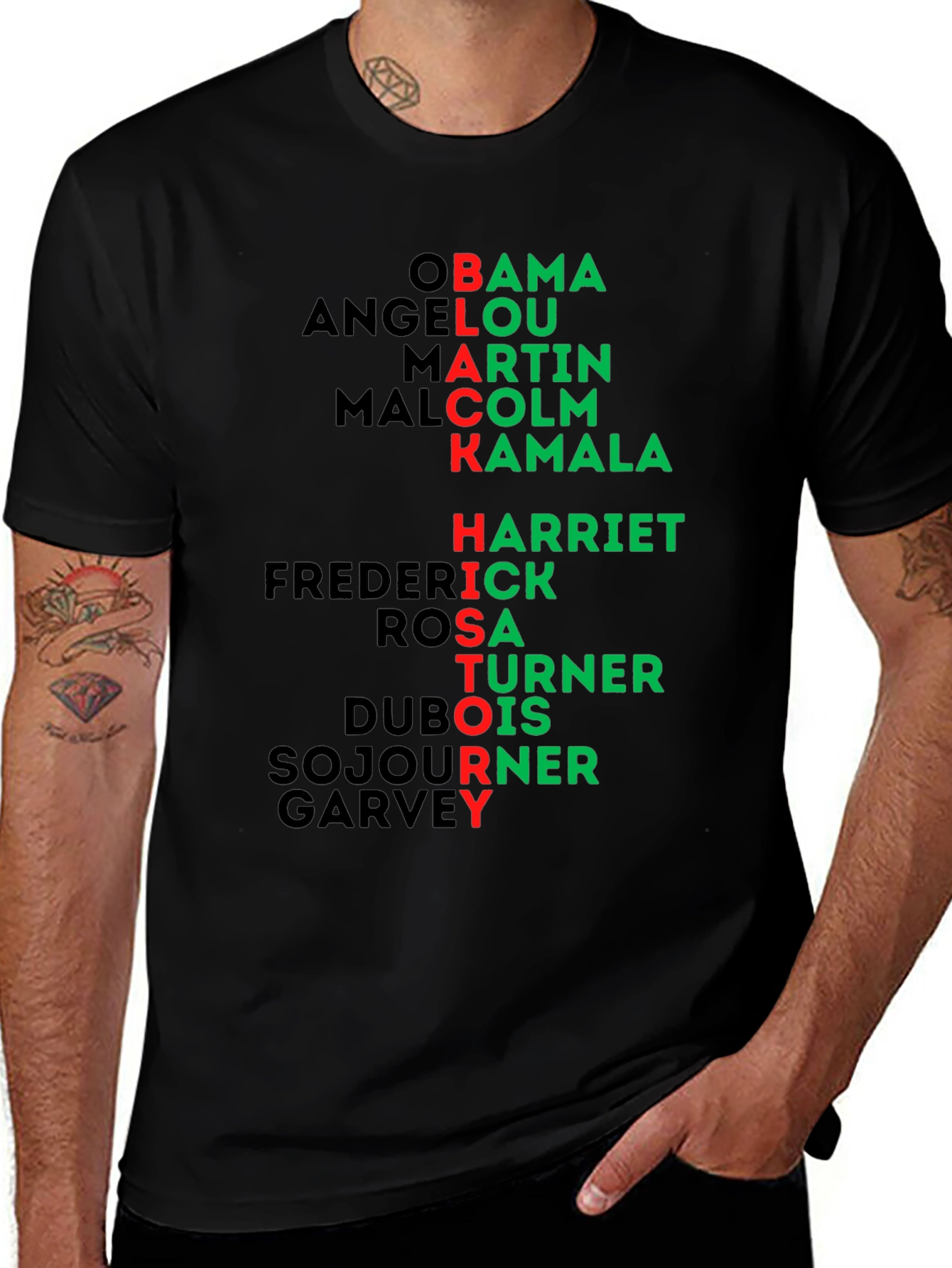 Black History T-Shirt: Obama, Martin, Kamala, & More