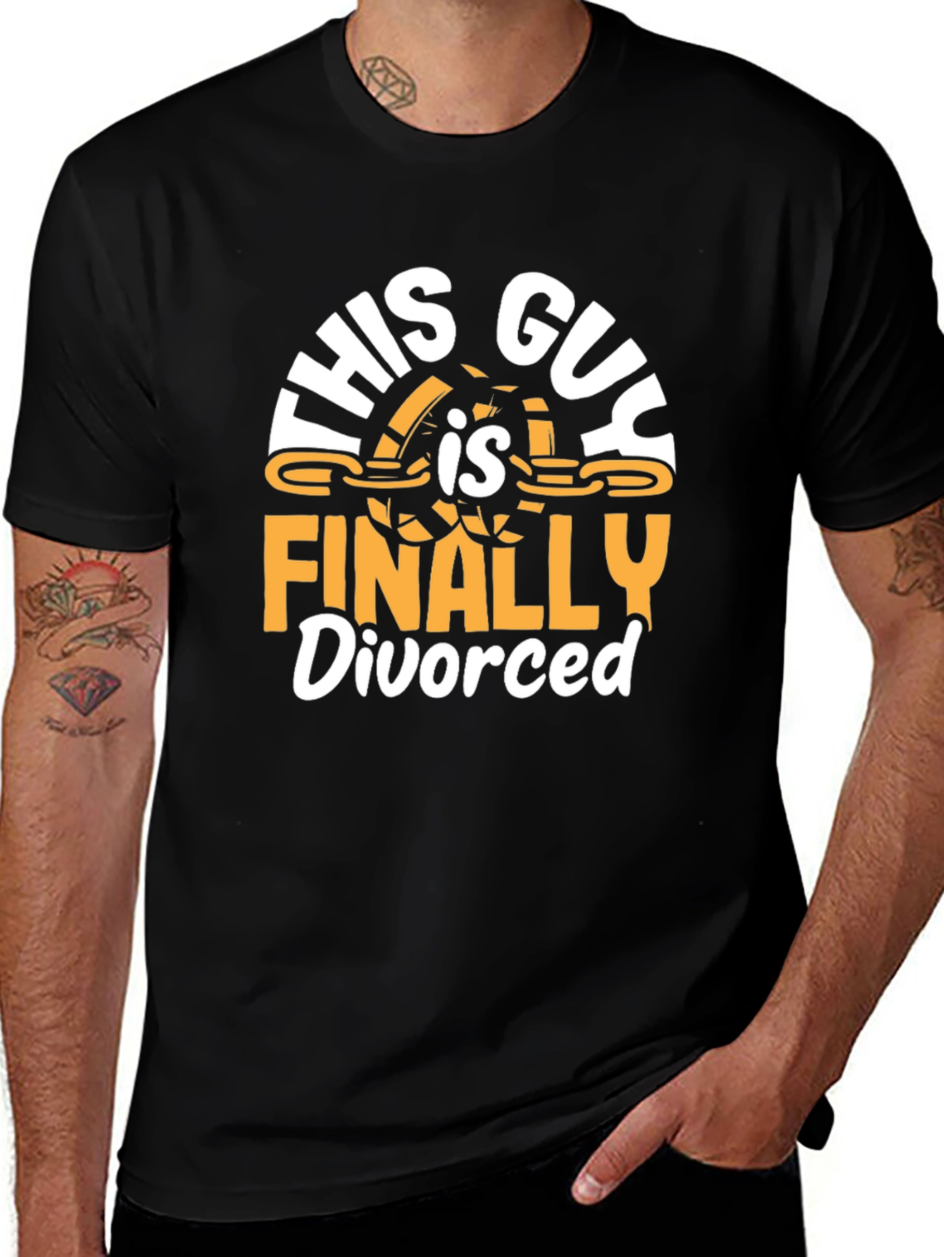 Variant 18 of This Guy Is Finally Divorced Graphic Tee