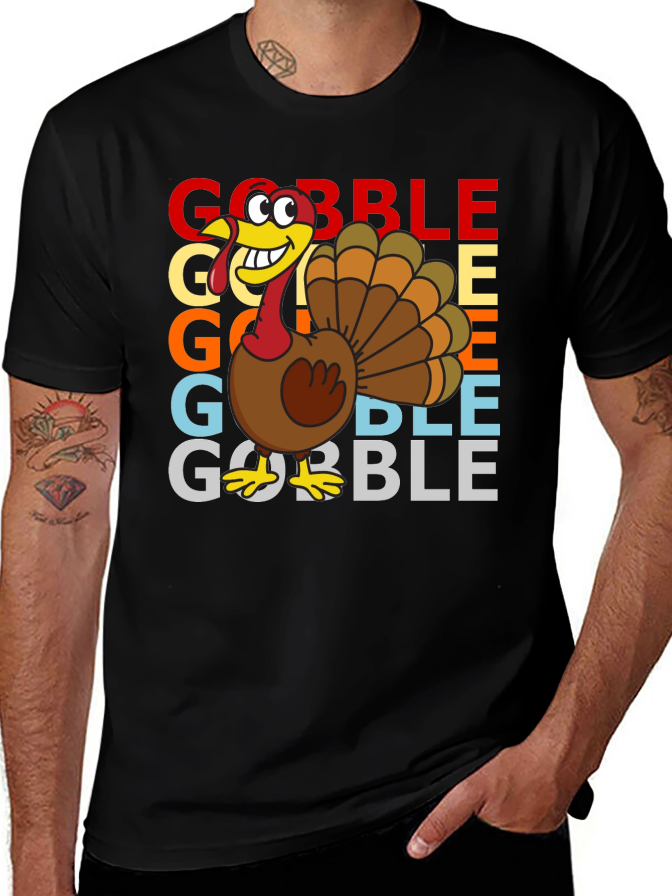Variant 26 of Gobble Turkey T-Shirt