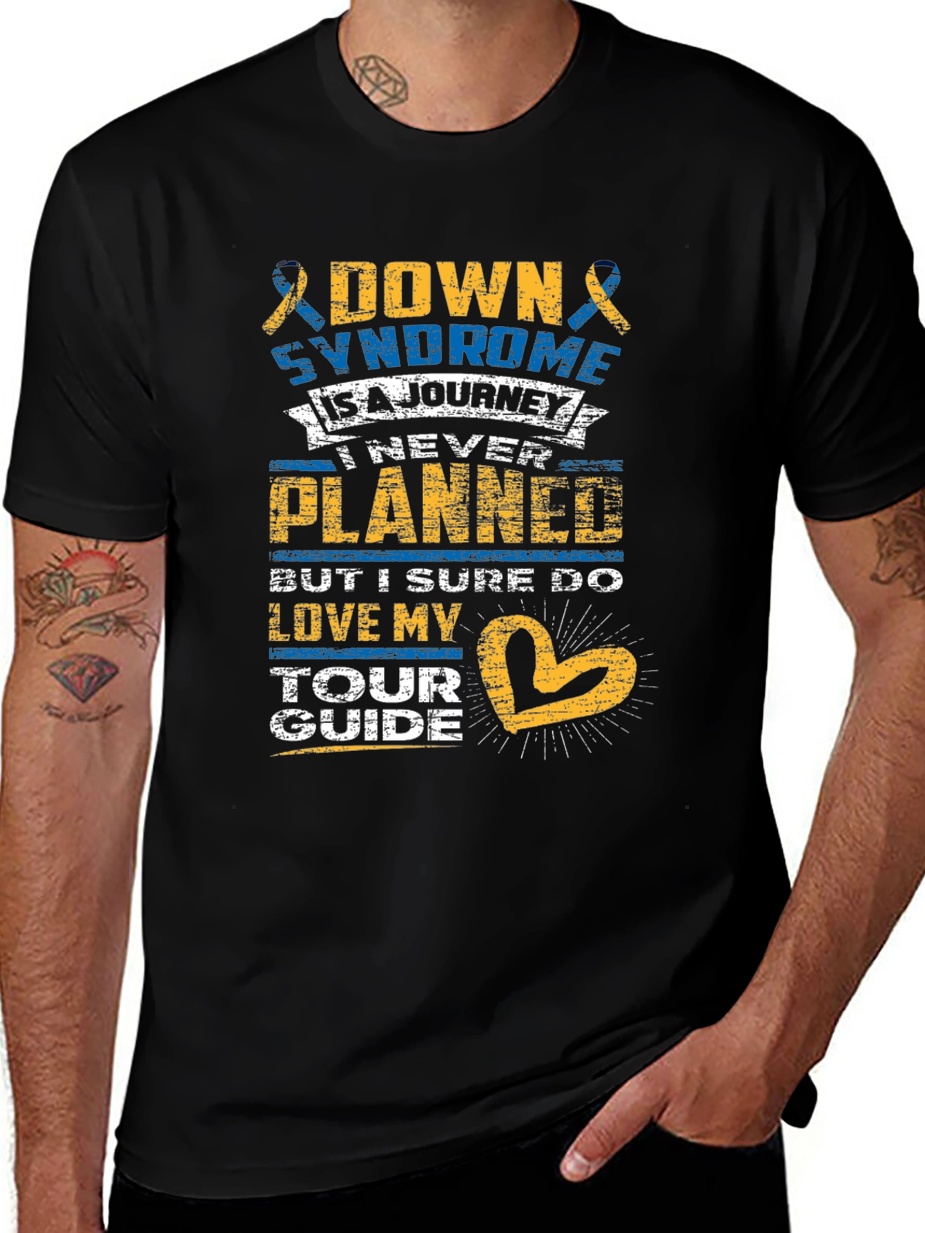 Down Syndrome Awareness T-Shirt - Tour Guide